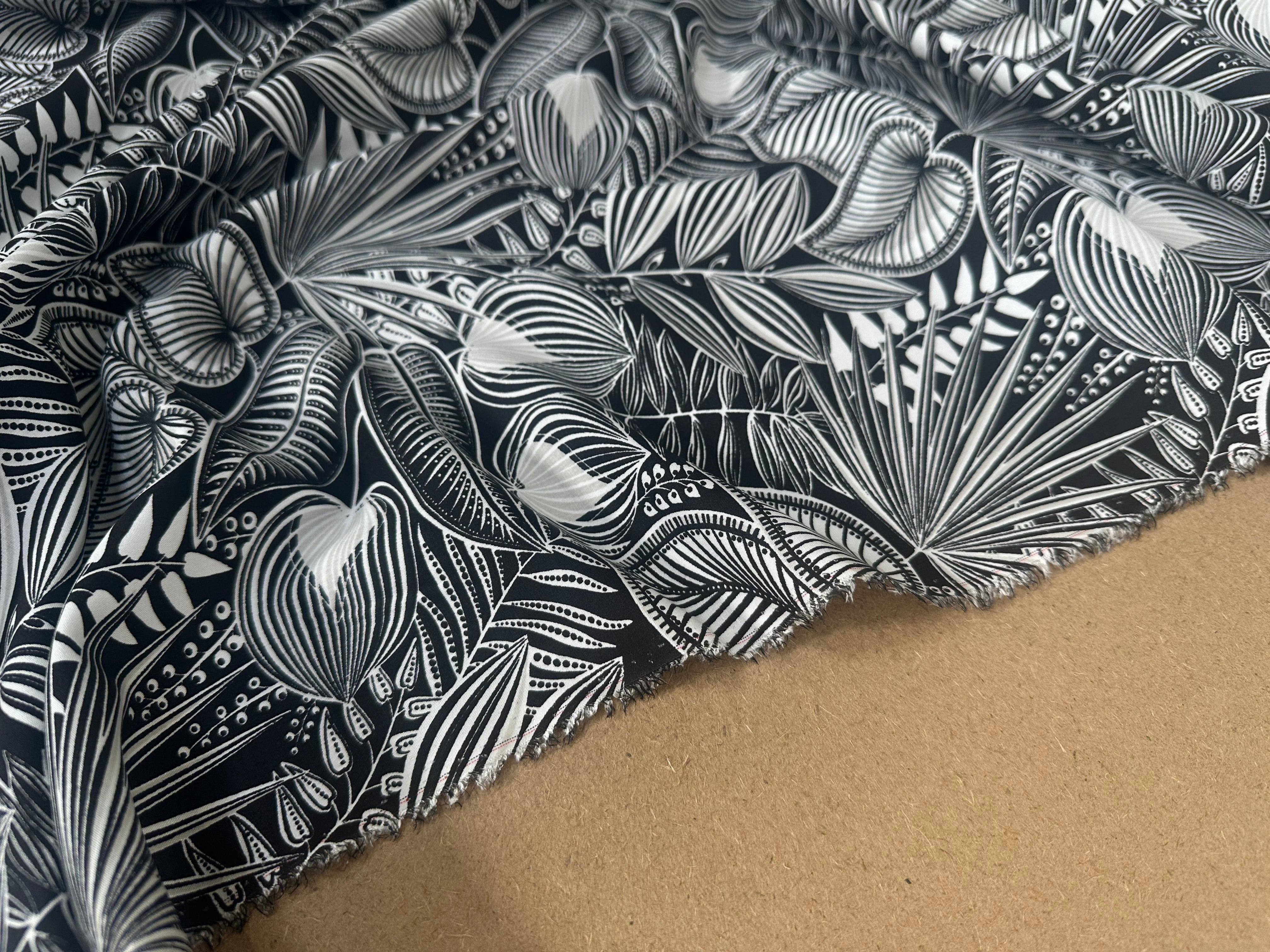 VISCOSE HEVEA NOIR OEKO-TEX - My Little Coupon