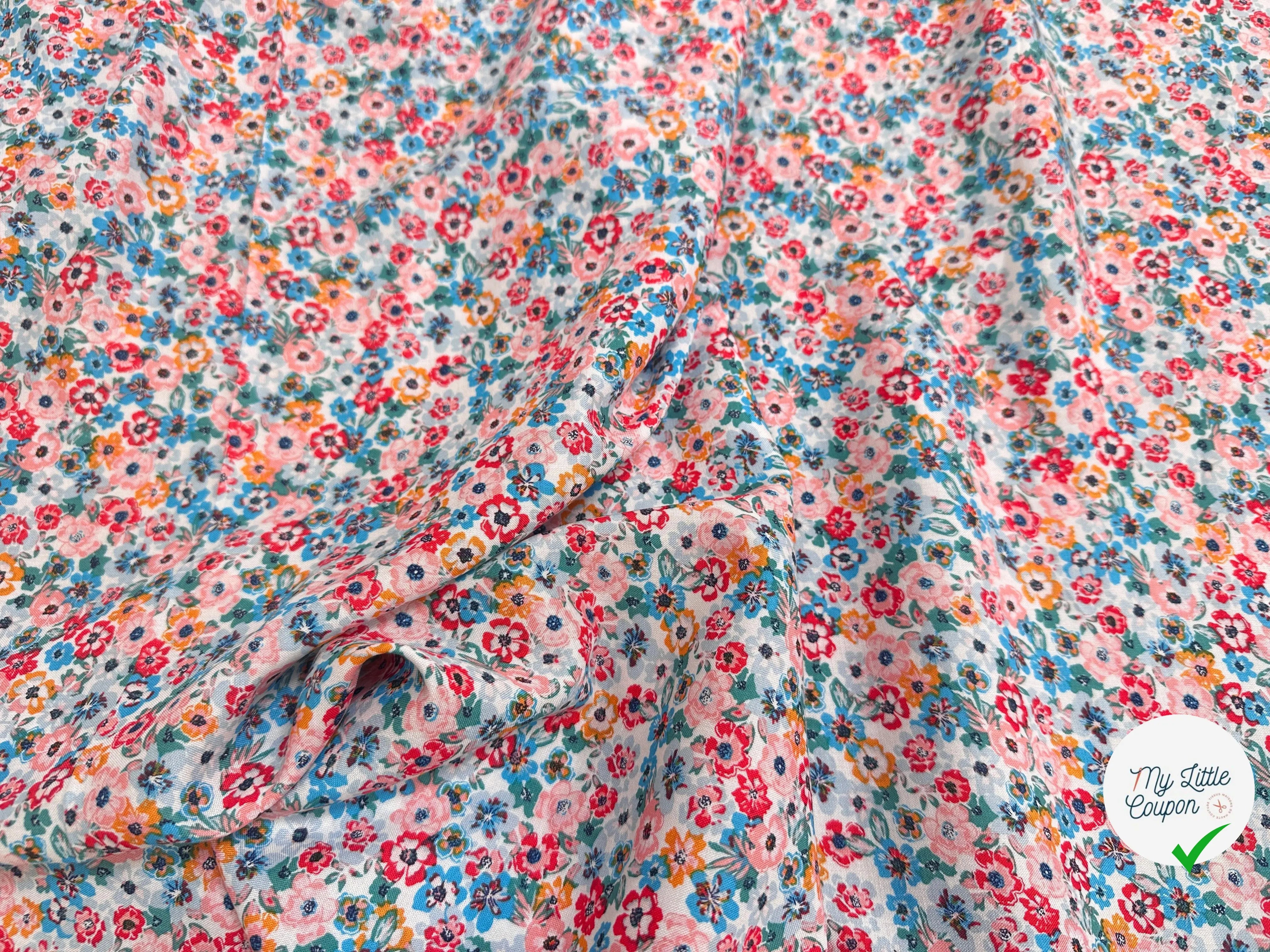 VISCOSE IDYLLE CIEL OEKO-TEX - My Little Coupon