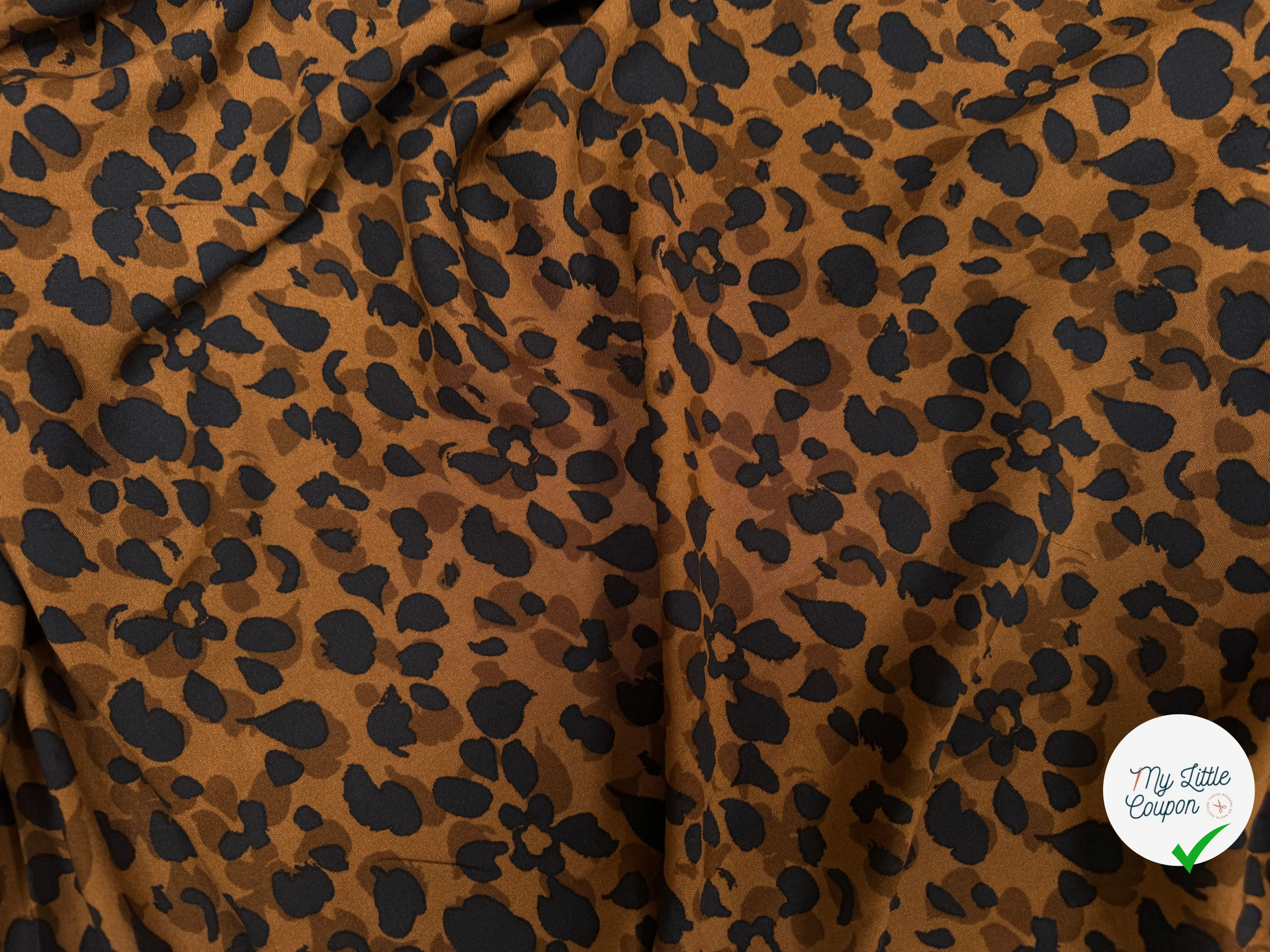 VISCOSE KODKOD MARRON / NOIR 1B Y1 150 - My Little Coupon