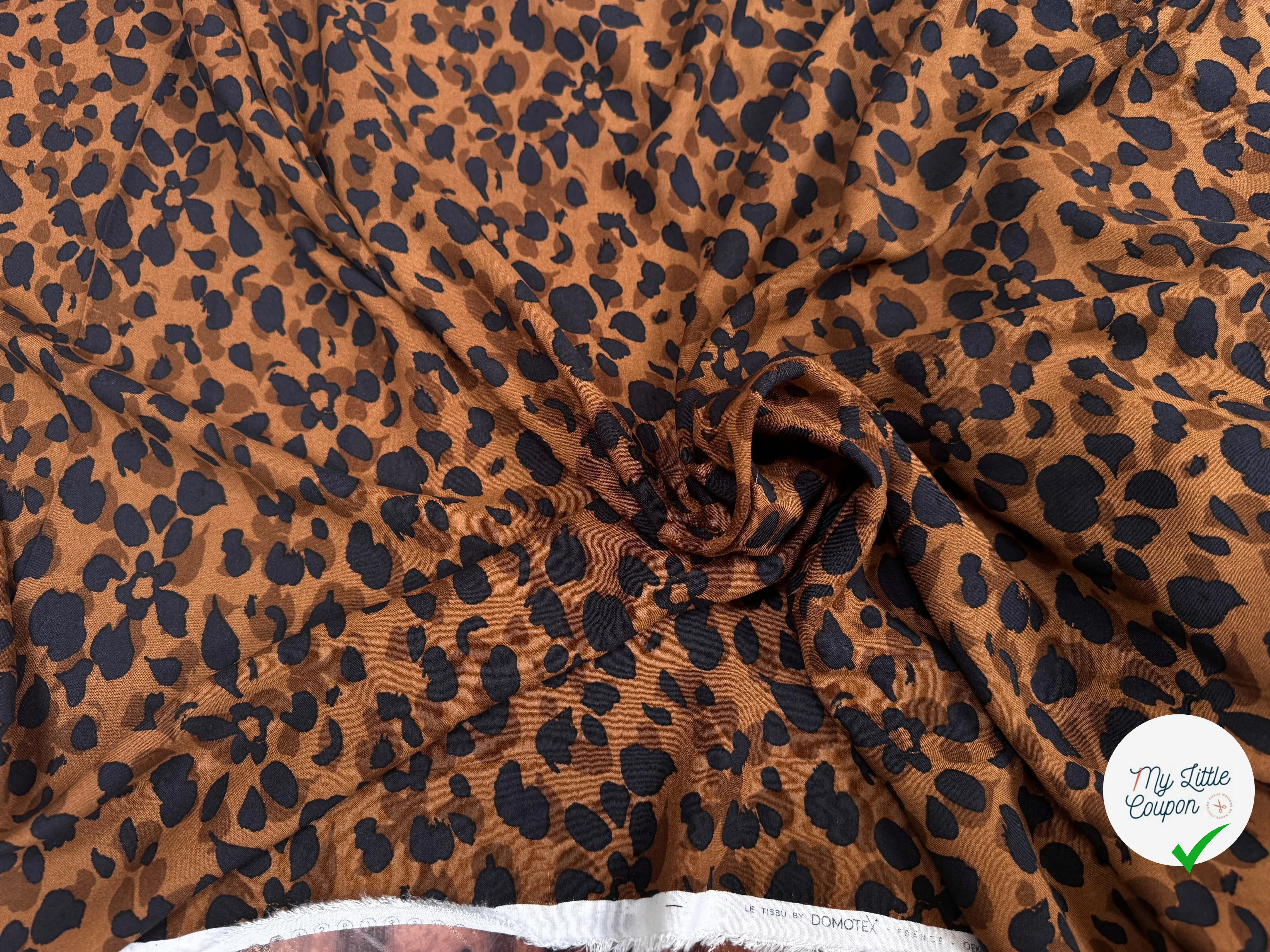 VISCOSE KODKOD MARRON / NOIR 1B Y1 150 - My Little Coupon