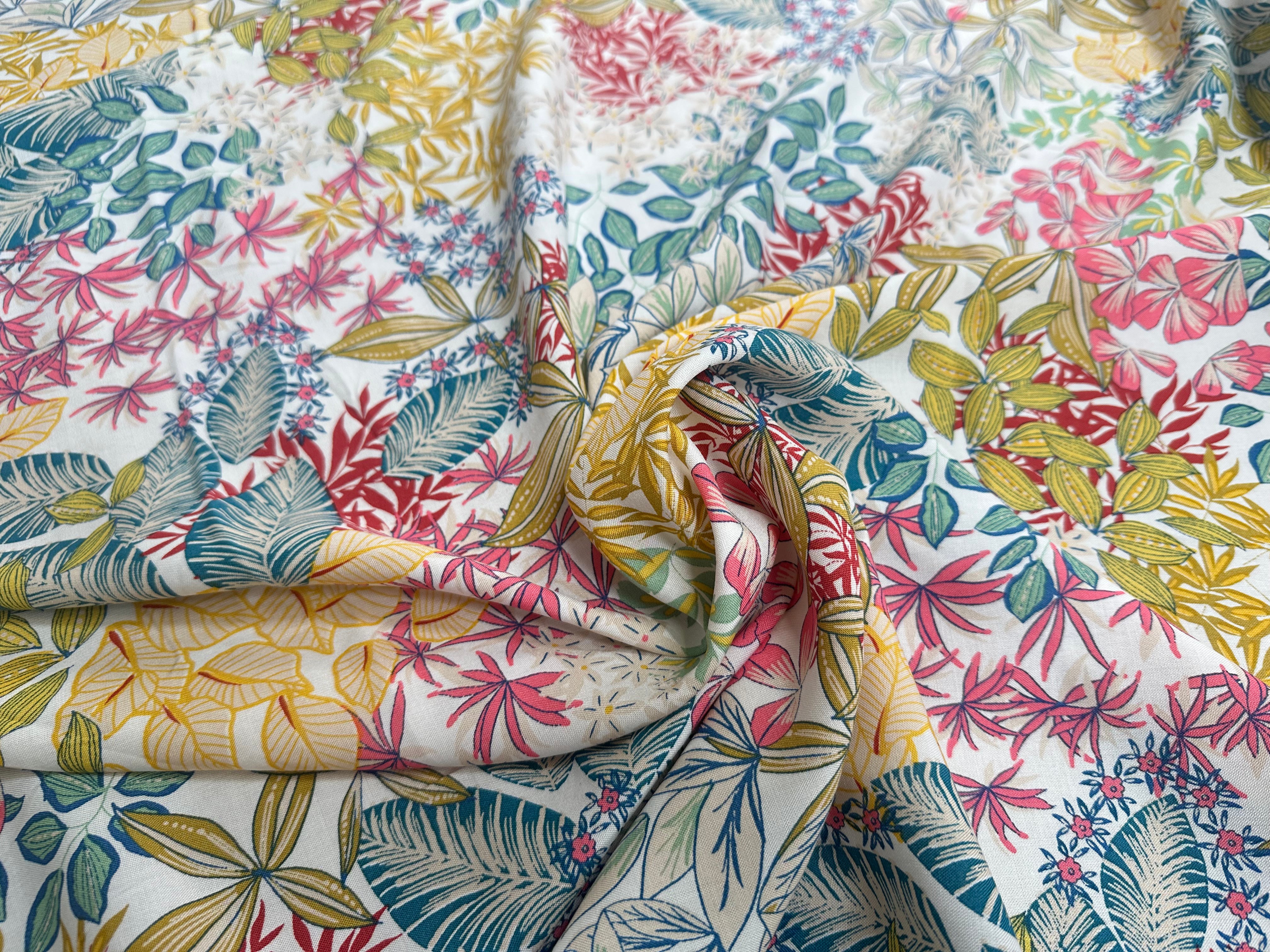 VISCOSE MAELLE BLANC OEKO-TEX - My Little Coupon
