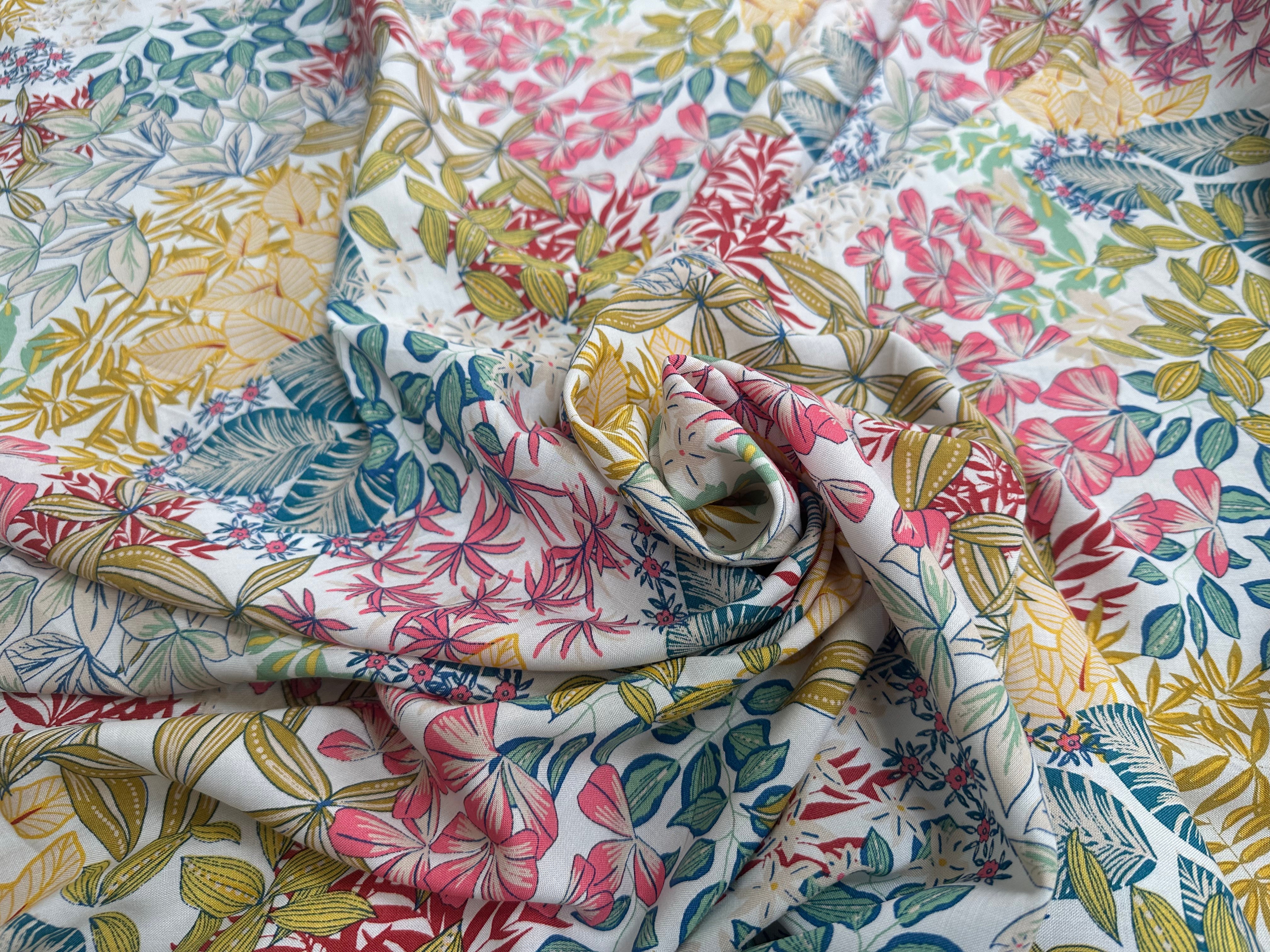 VISCOSE MAELLE BLANC OEKO-TEX - My Little Coupon