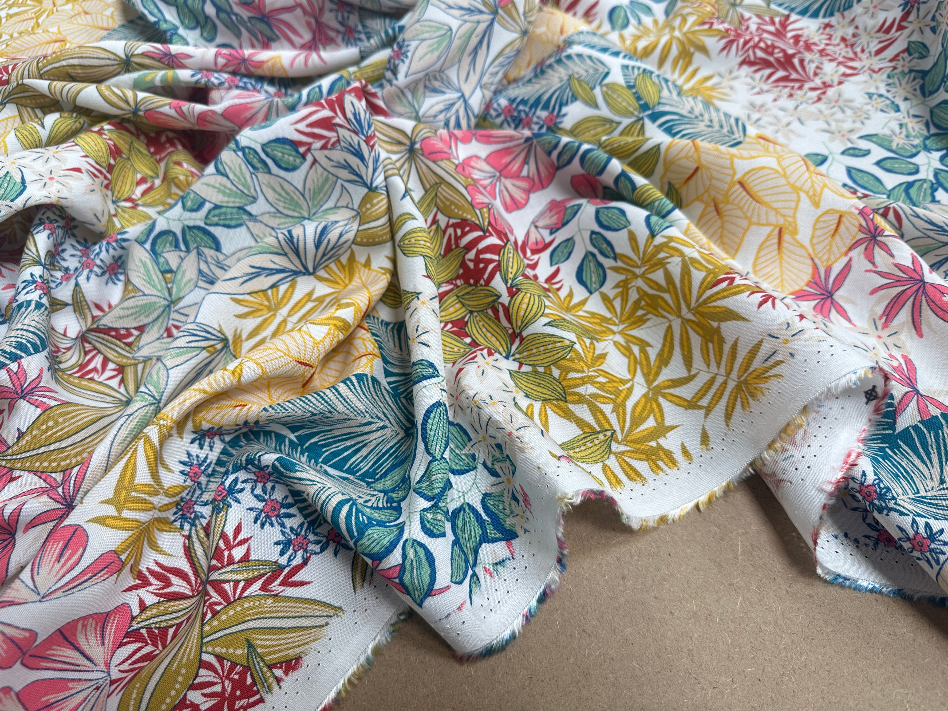 VISCOSE MAELLE BLANC OEKO-TEX - My Little Coupon