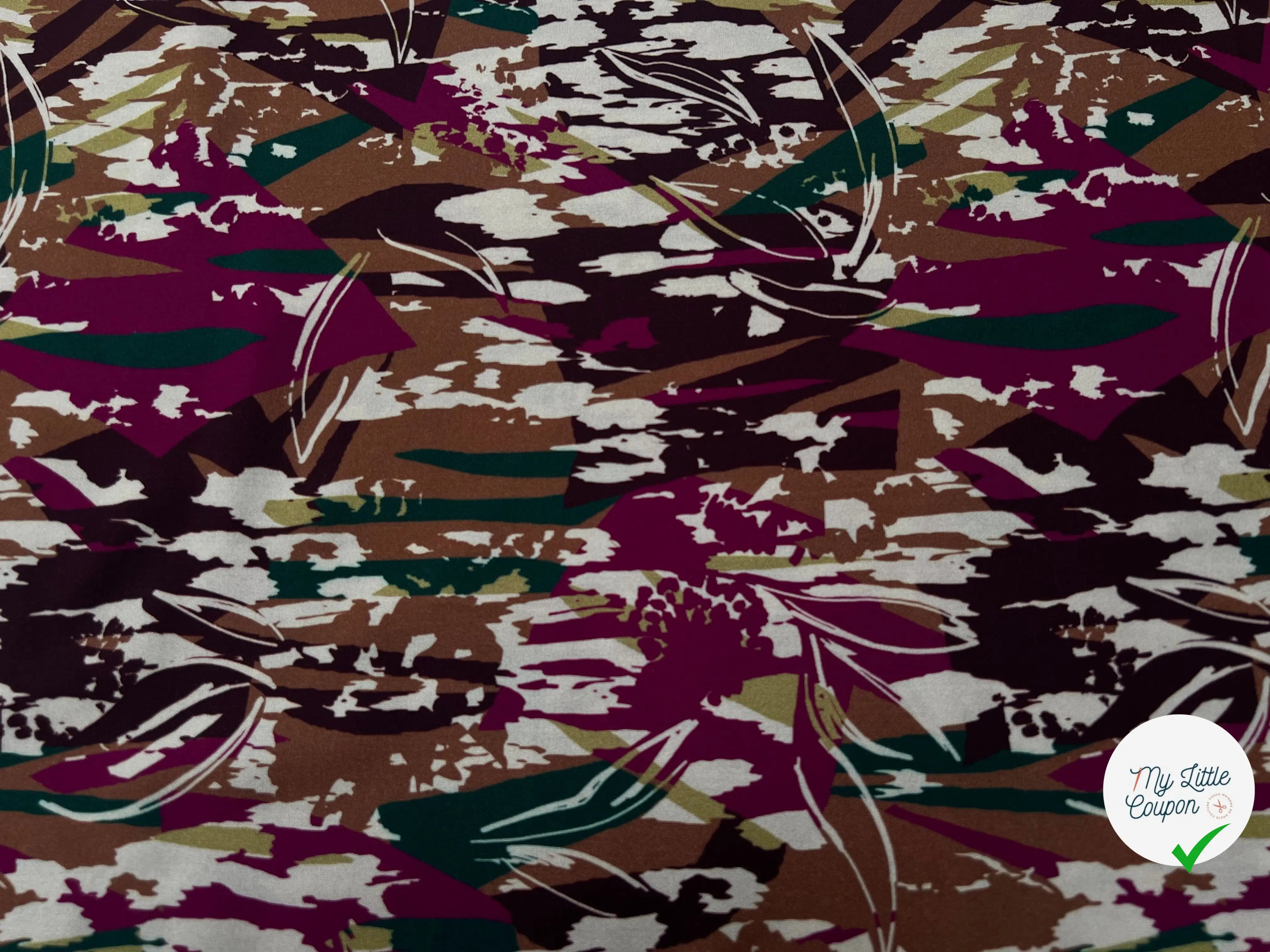 VISCOSE MASSIO CARAMEL / DALHIA - My Little Coupon