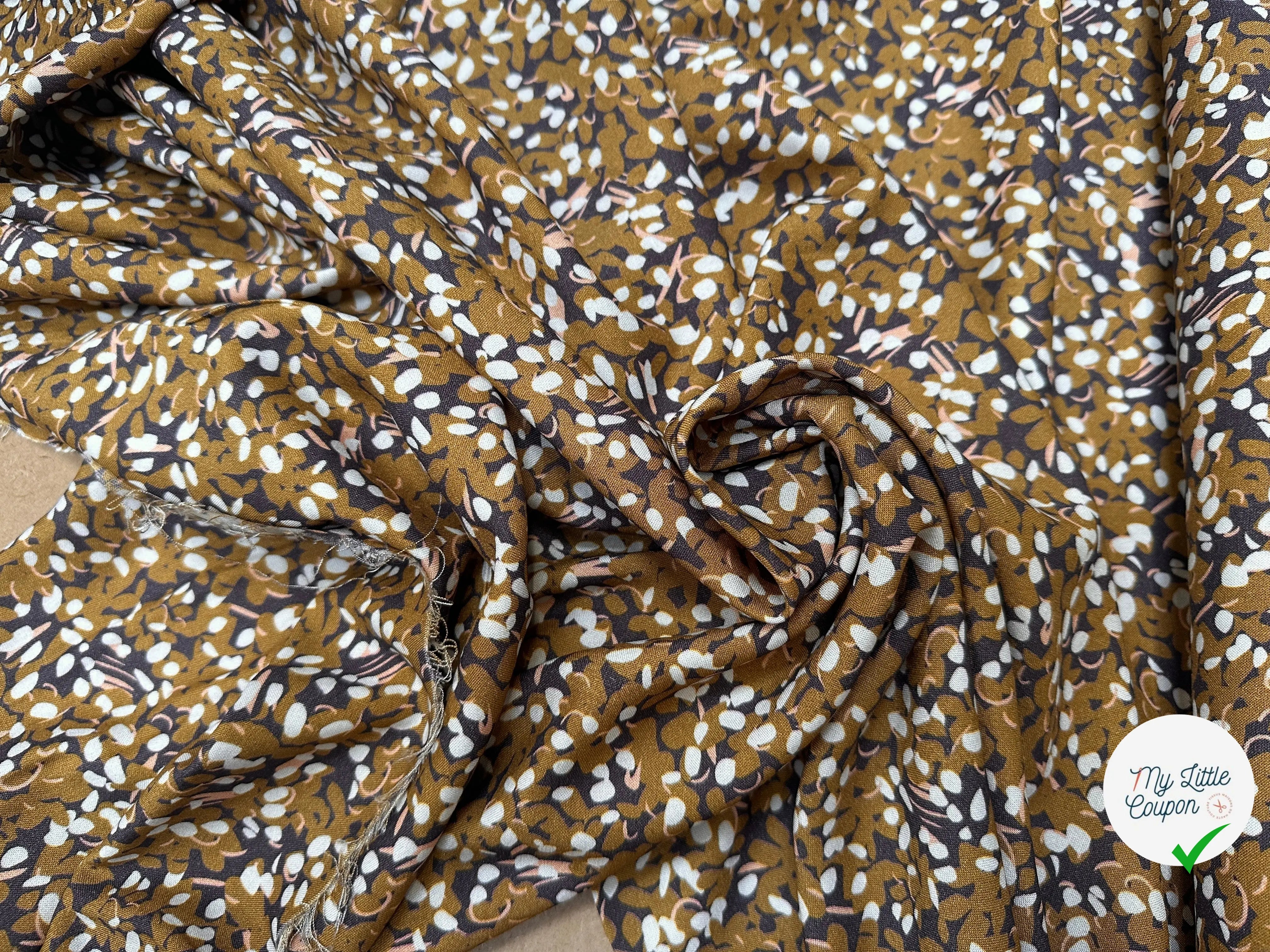 VISCOSE OIZCO CAFE NOIR / OCRE 1UNUM D12X 150Â - My Little Coupon