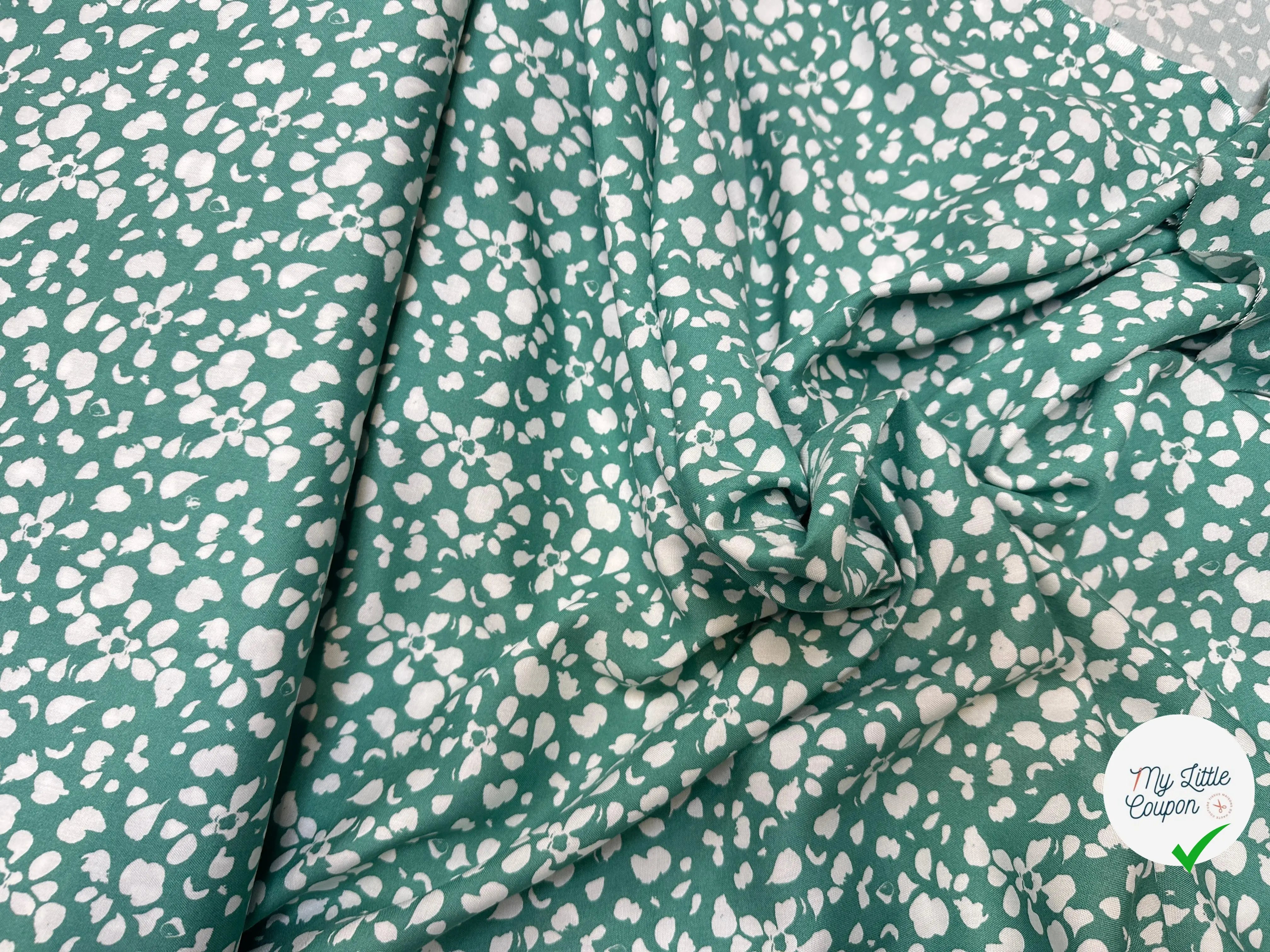 VISCOSE RELLO EMERAUDE / BLANC CASSE 2B Y5X 150 - My Little Coupon