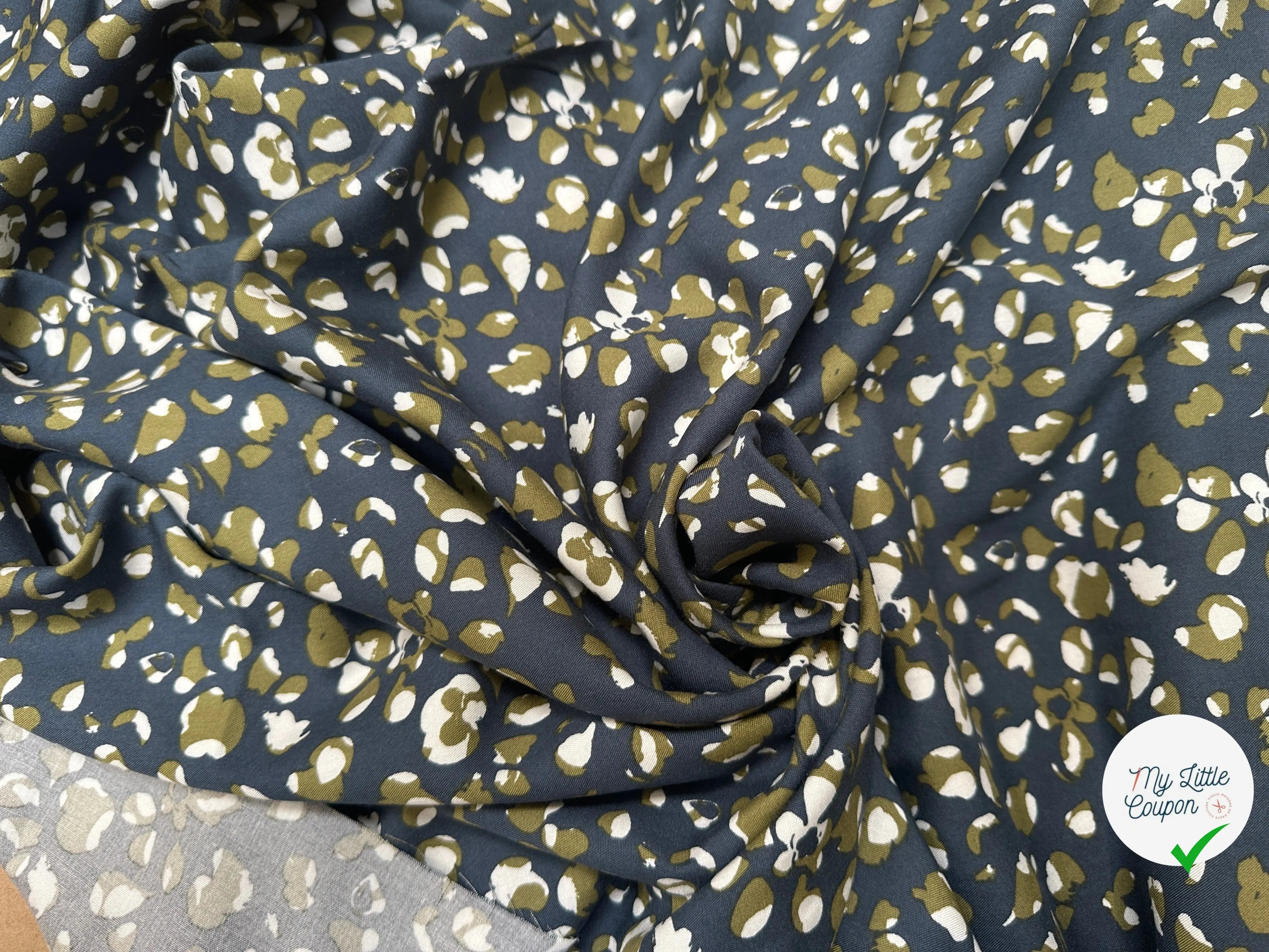 VISCOSE RELOY NUIT / KAKI FONCE 1B Y11X 150 - My Little Coupon