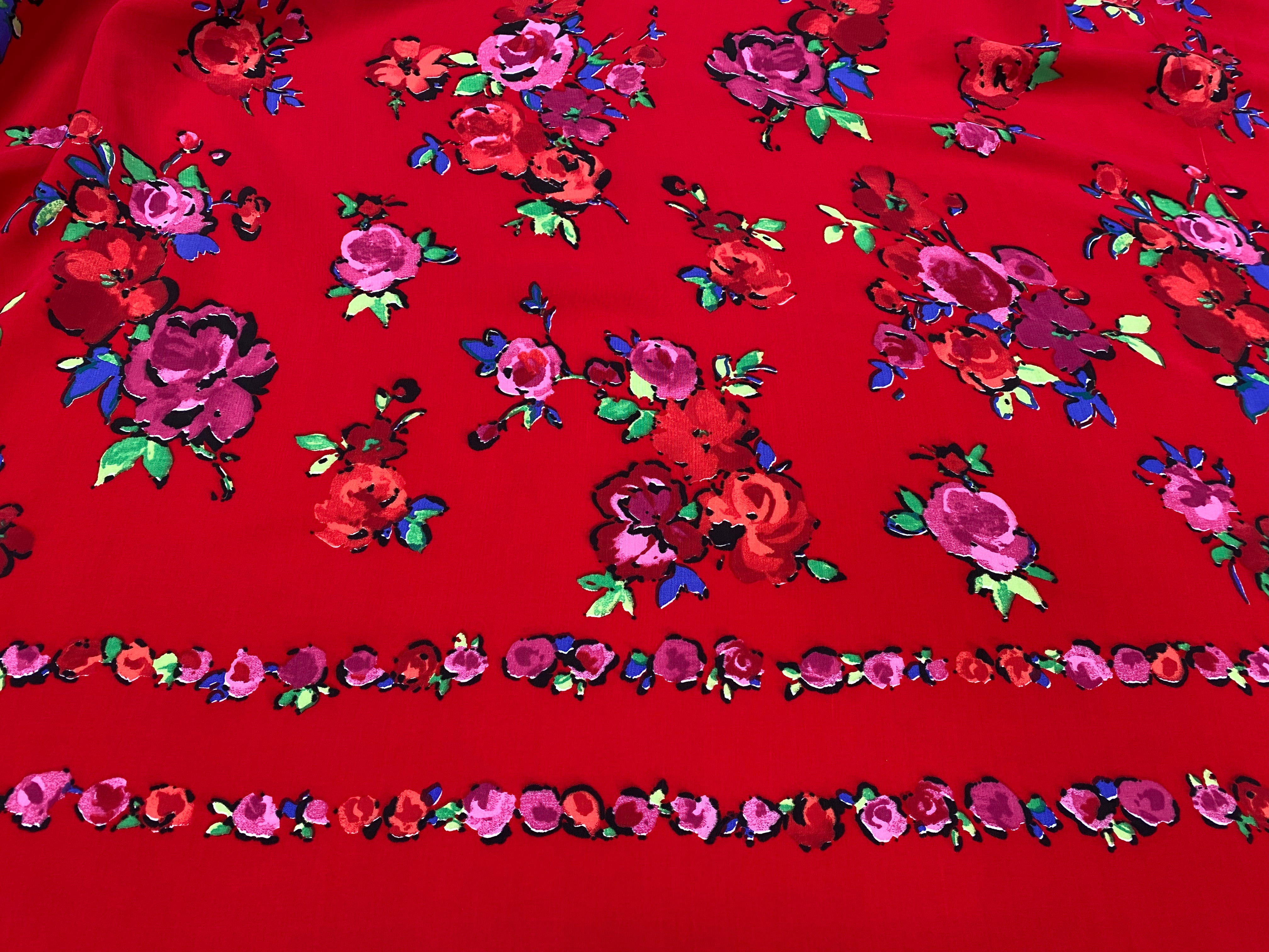 VISCOSE ROUGE DE FLEURS SUPERBEÂ - My Little Coupon