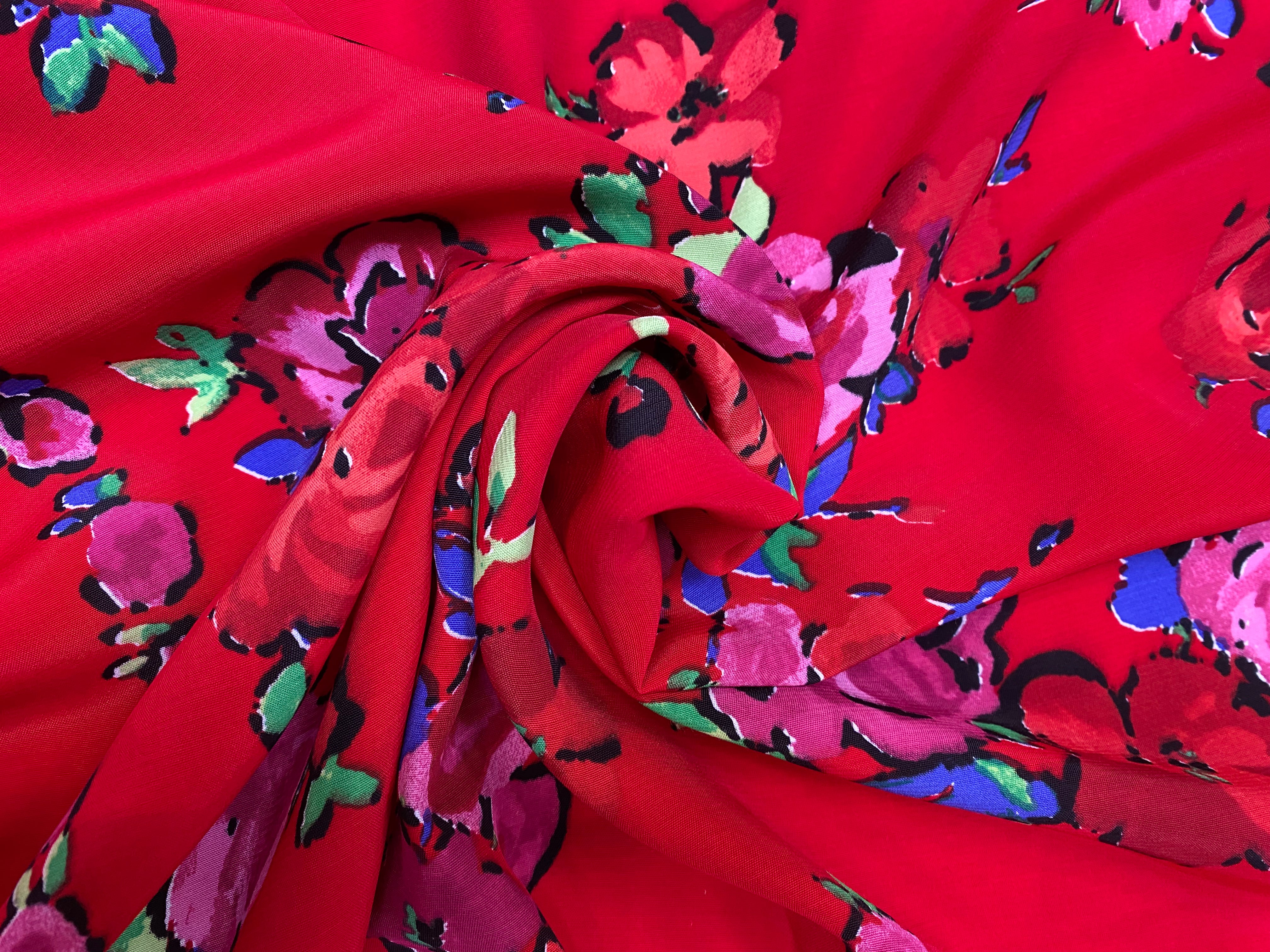 VISCOSE ROUGE DE FLEURS SUPERBEÂ - My Little Coupon
