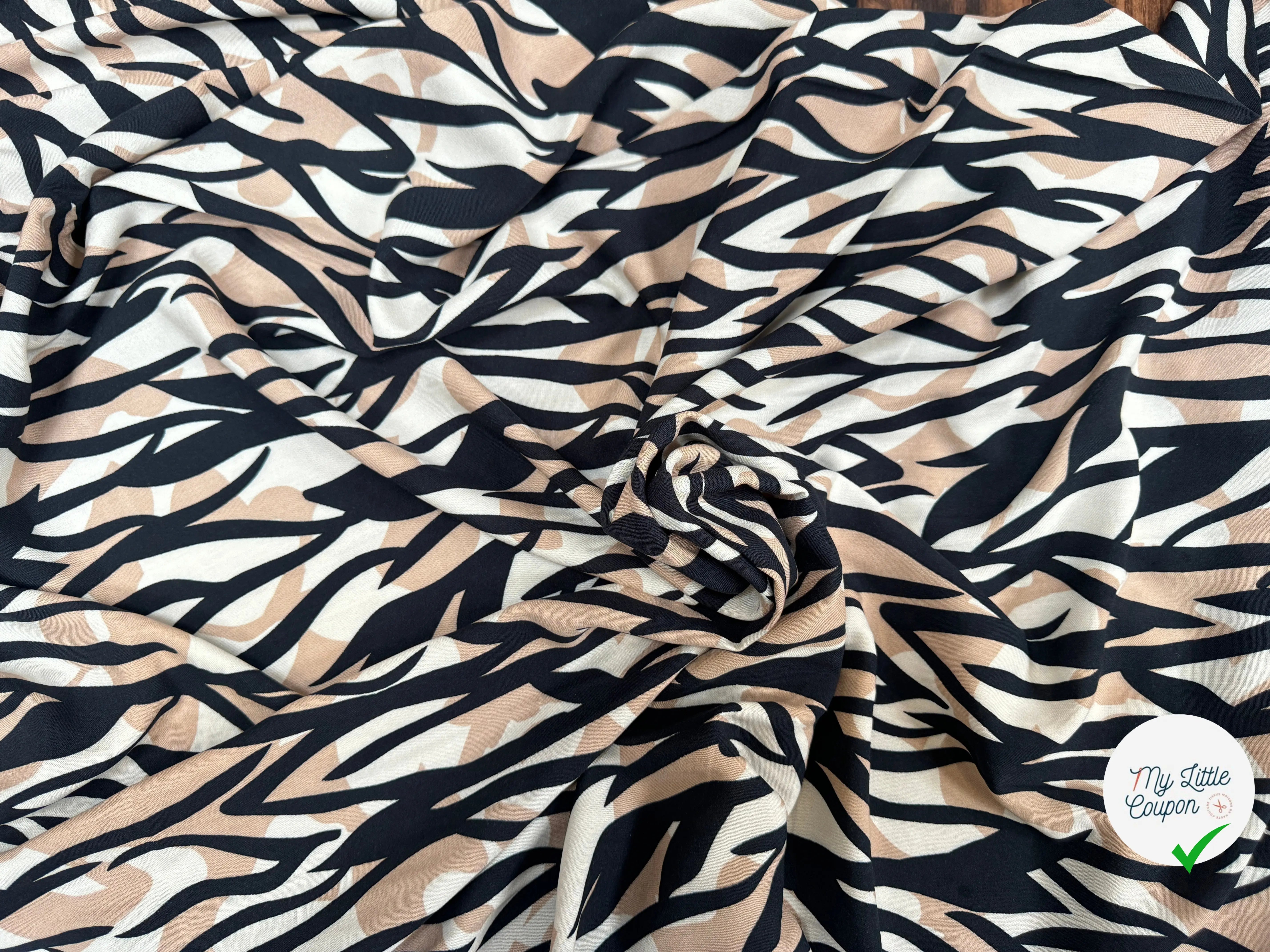 VISCOSE TIGA LIN / NOIR 1B Y1 150 - My Little Coupon