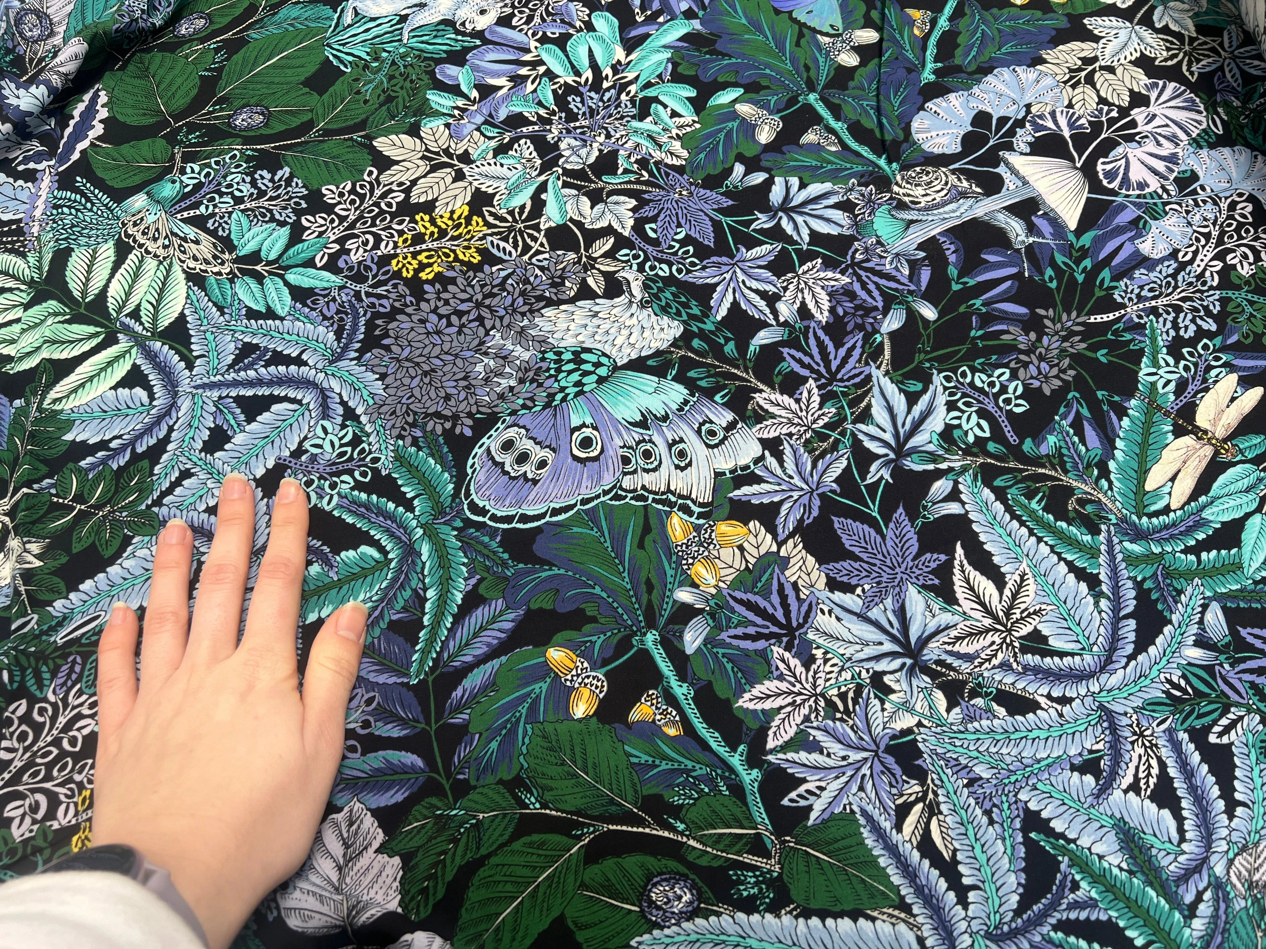 VISCOSE TOUTE DOUCE STRETCH IMPRIMÉE EXOTIQUE FLEURI ANIMALIER - My Little Coupon