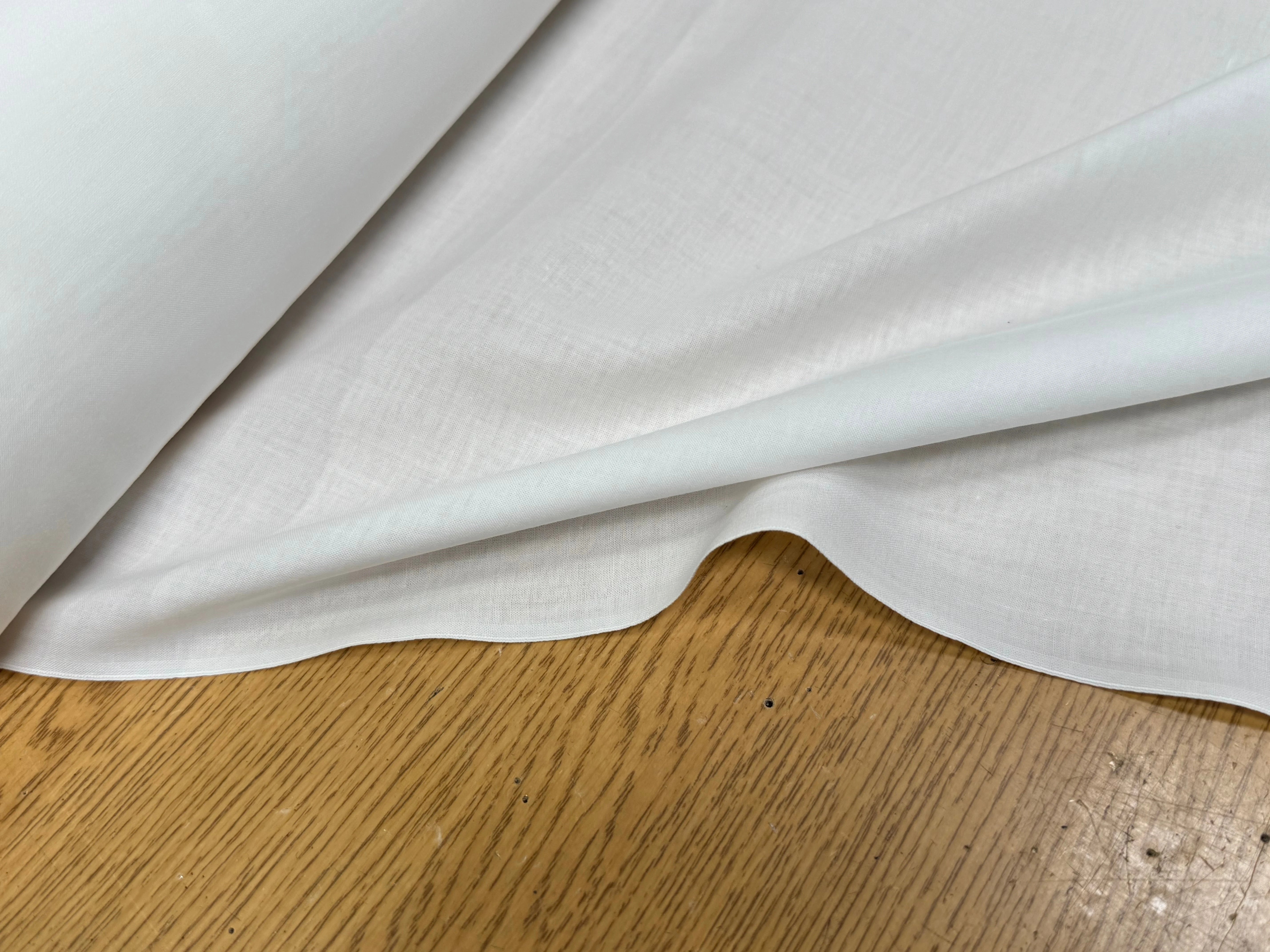 VOILE DE COTON BLANC CASSÉ SUBLIME - My Little Coupon