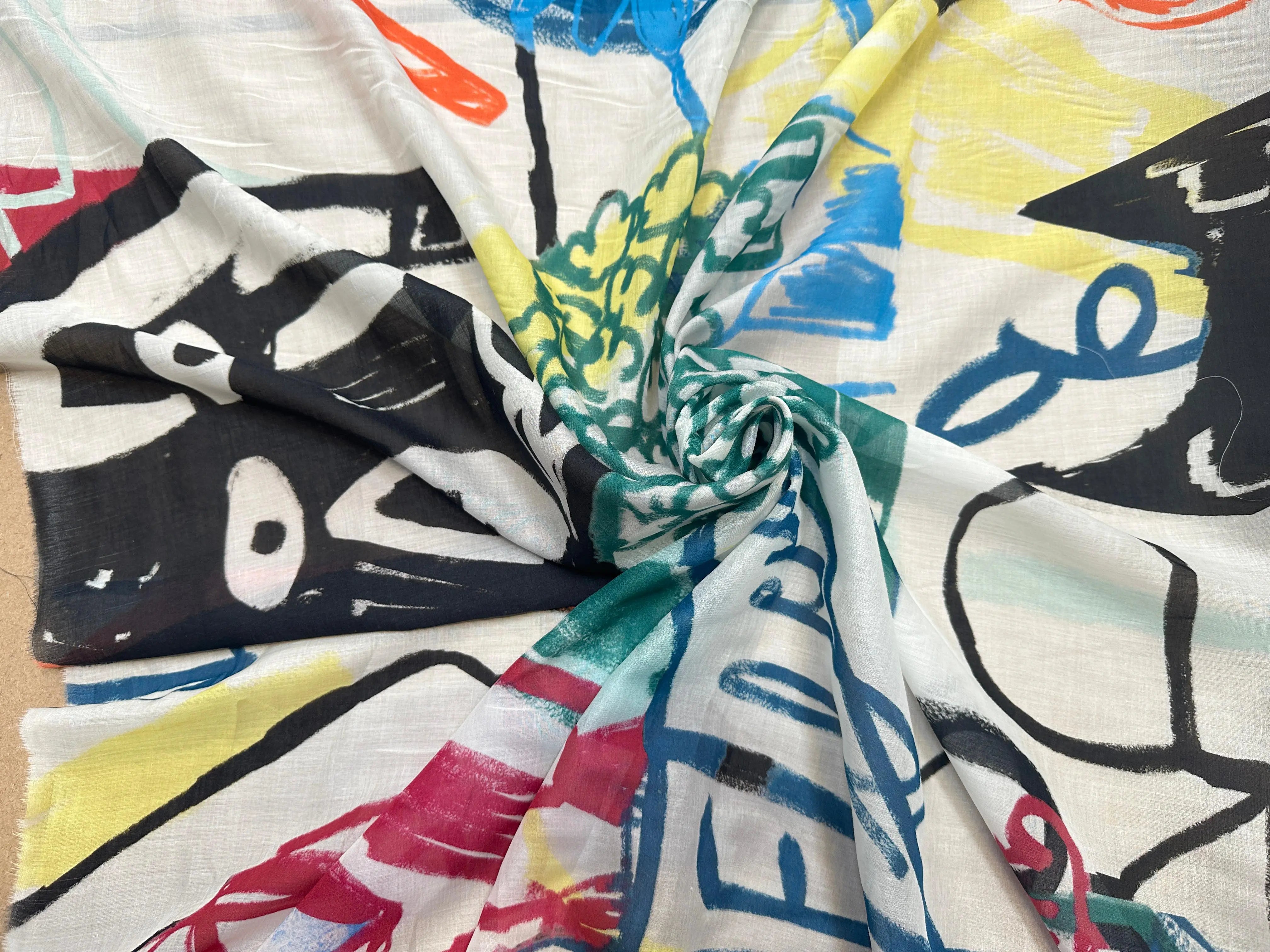 VOILE DE COTON GRIBOUILLI SEUCLAÂ - My Little Coupon