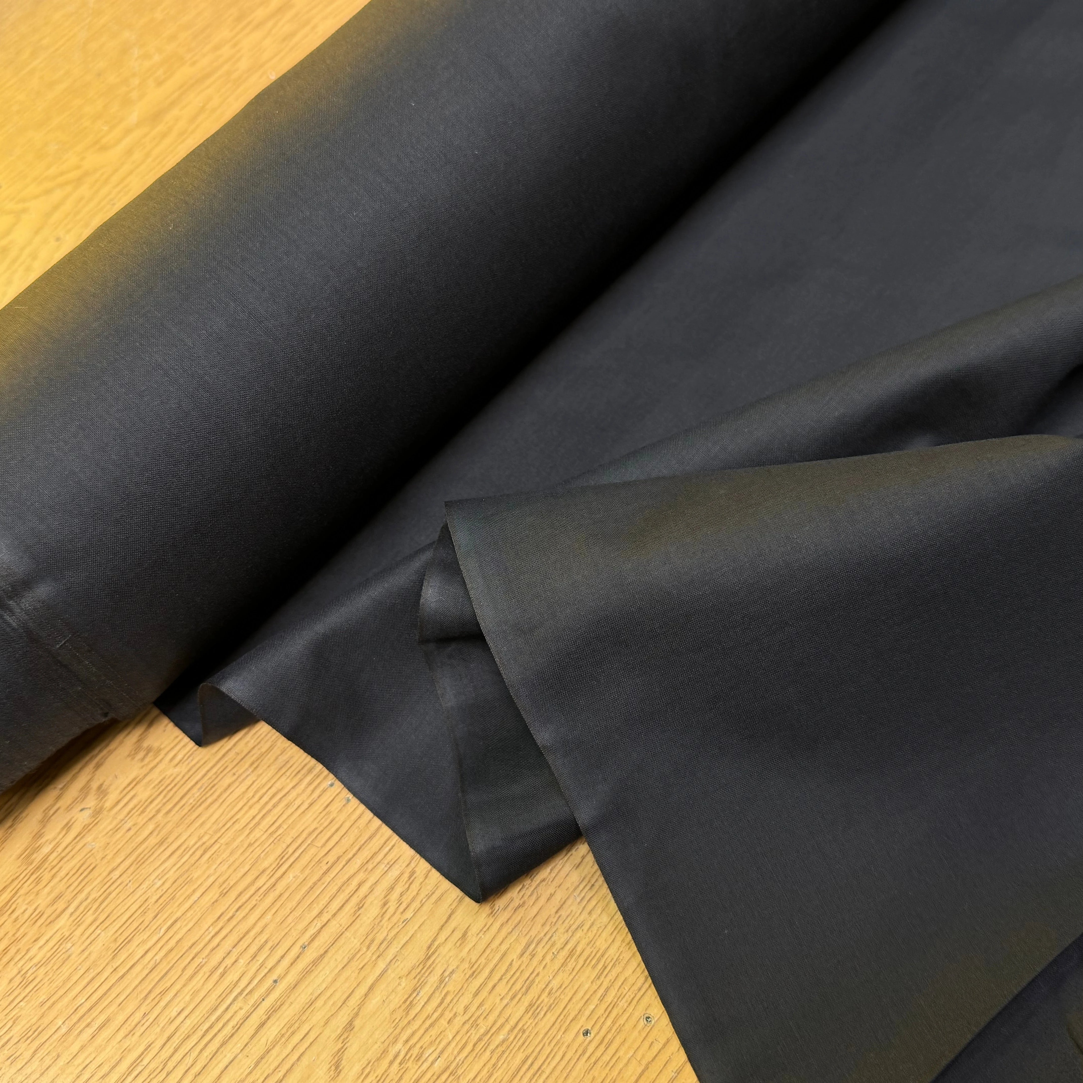 VOILE DE COTON SUPERBE NOIR 100% COTON - My Little Coupon