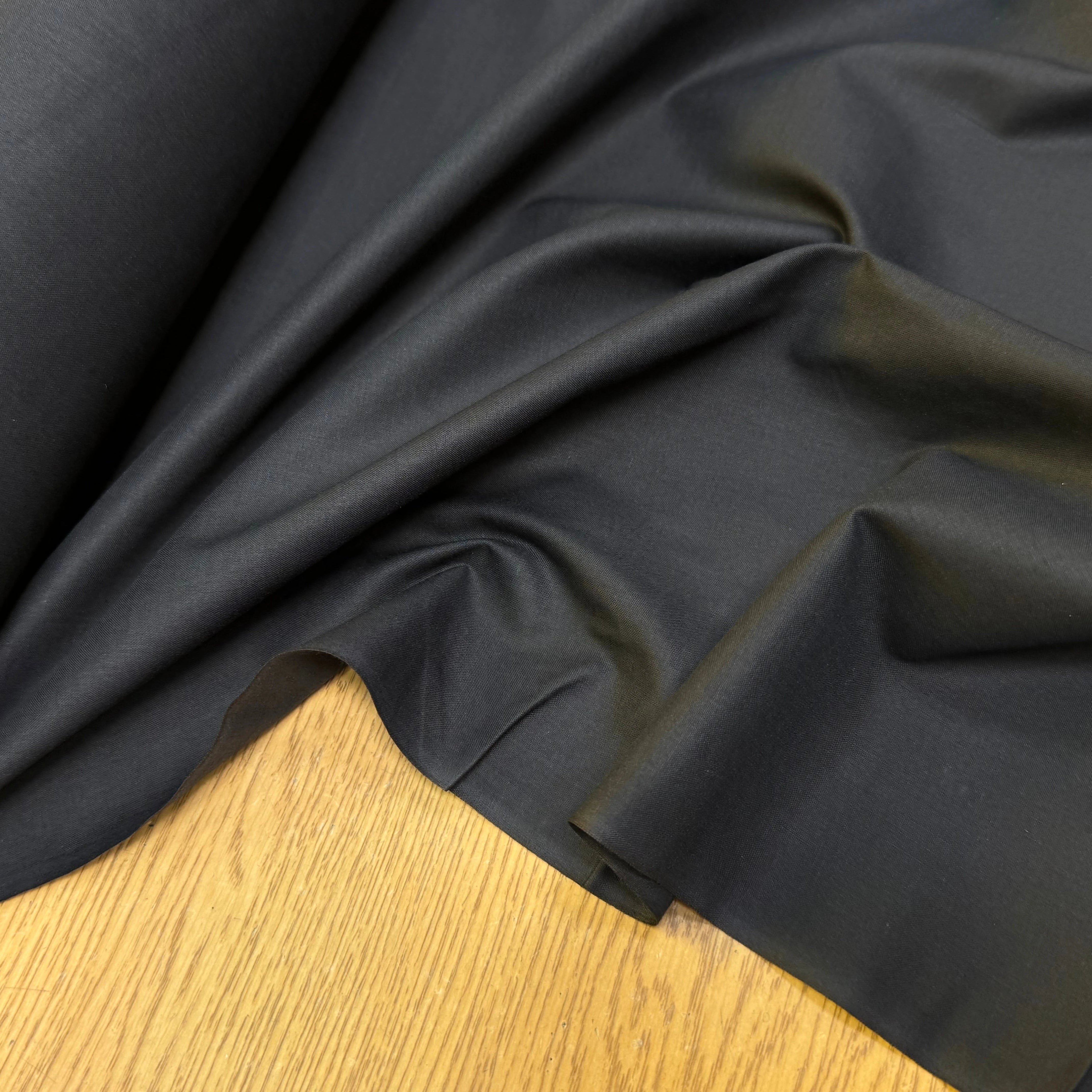 VOILE DE COTON SUPERBE NOIR 100% COTON - My Little Coupon