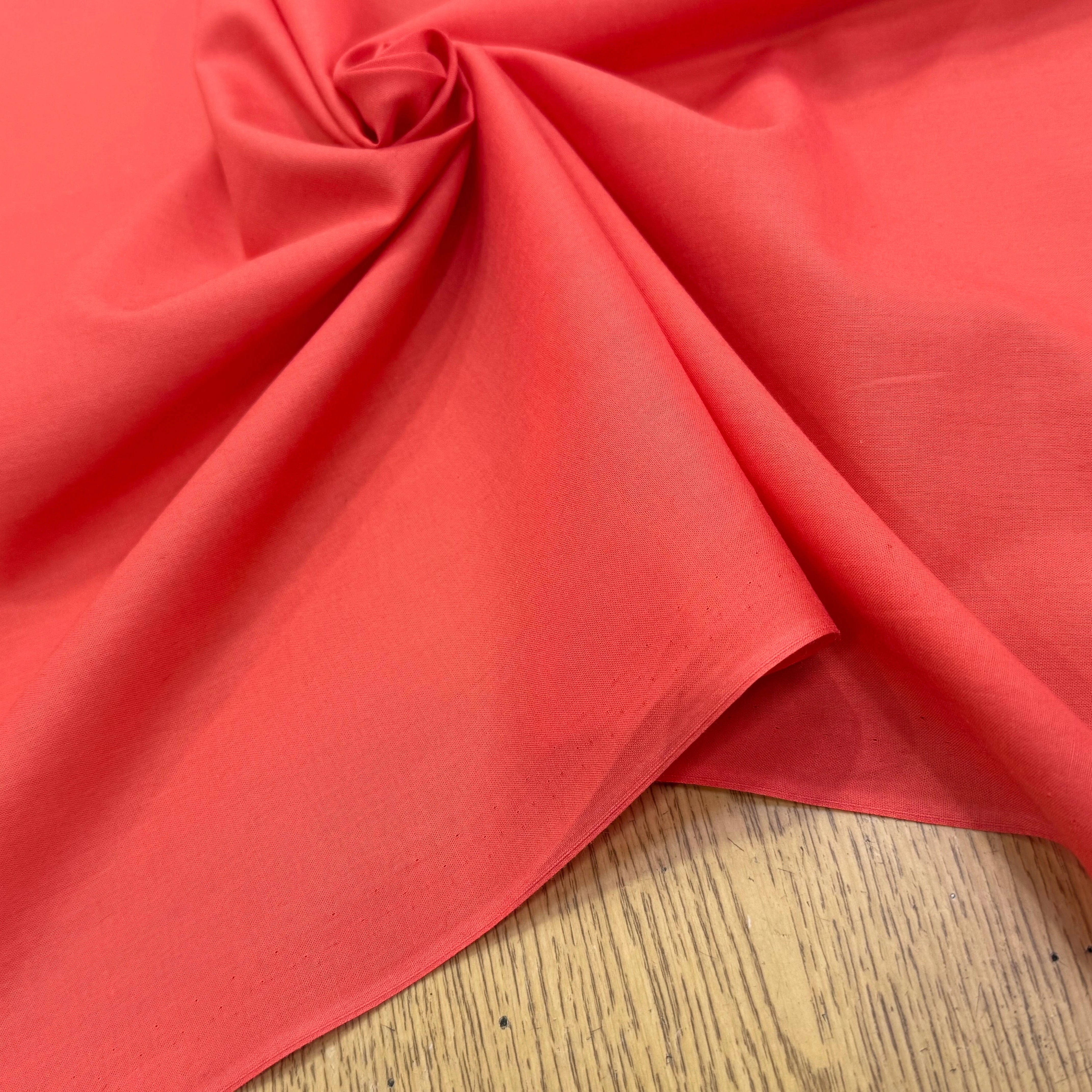 VOILE DE COTON TRÈS BEAU ORANGE - My Little Coupon