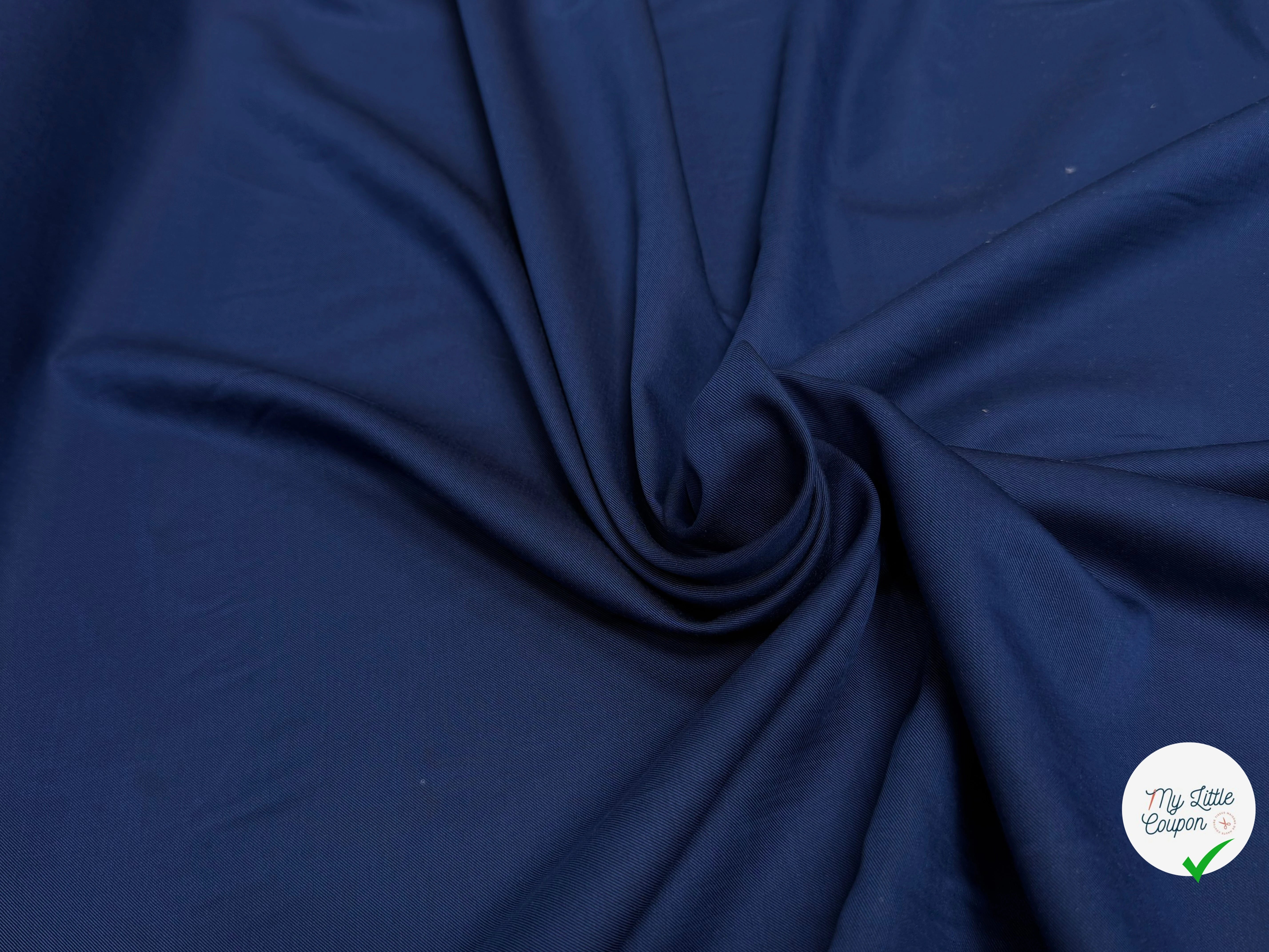 VOILE DE COTON ULTRA DOUX BLEU - My Little Coupon