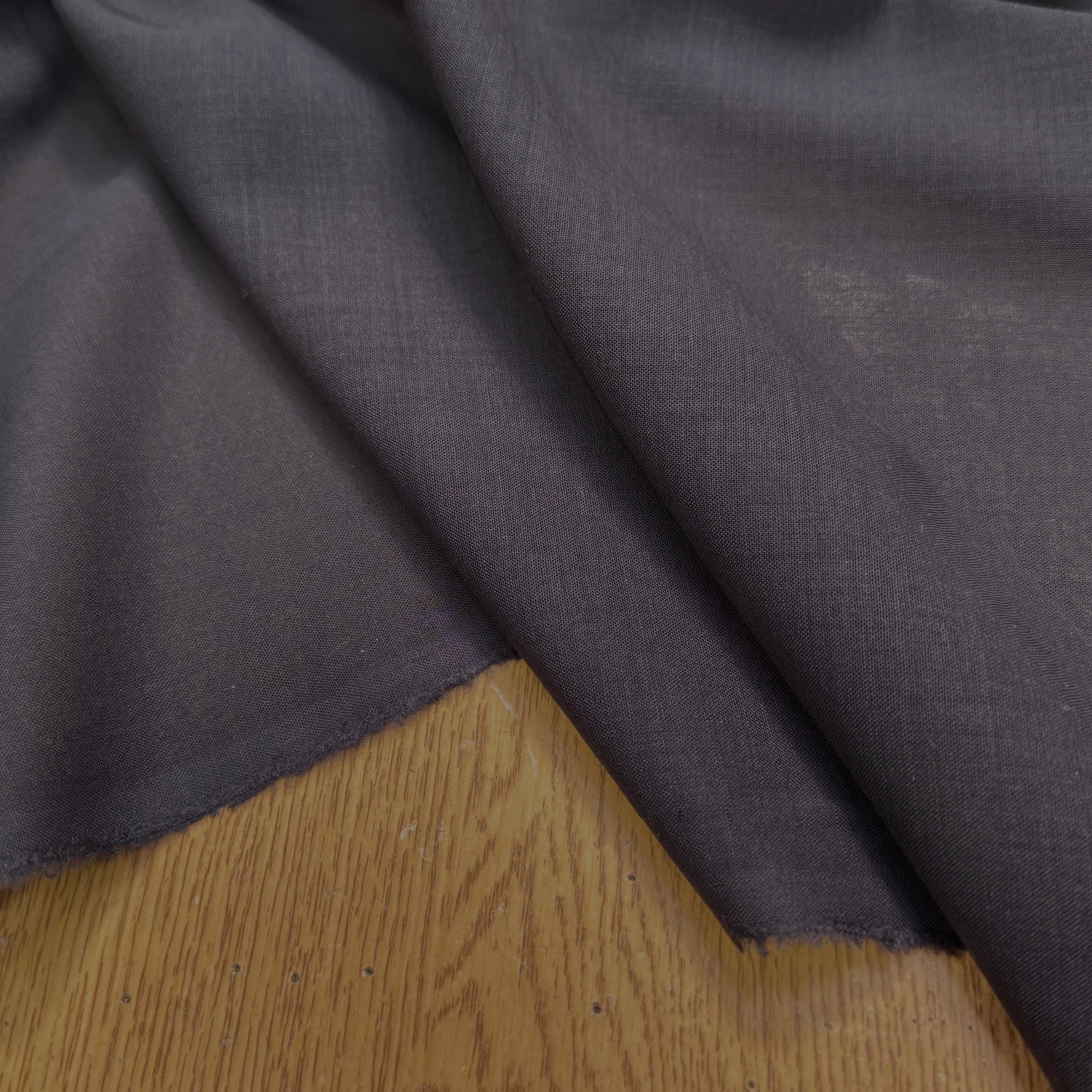 VOILE DE LAINE BELLE DENSITÉ NAVY GRIS 86% LAINE VIERGE - My Little Coupon