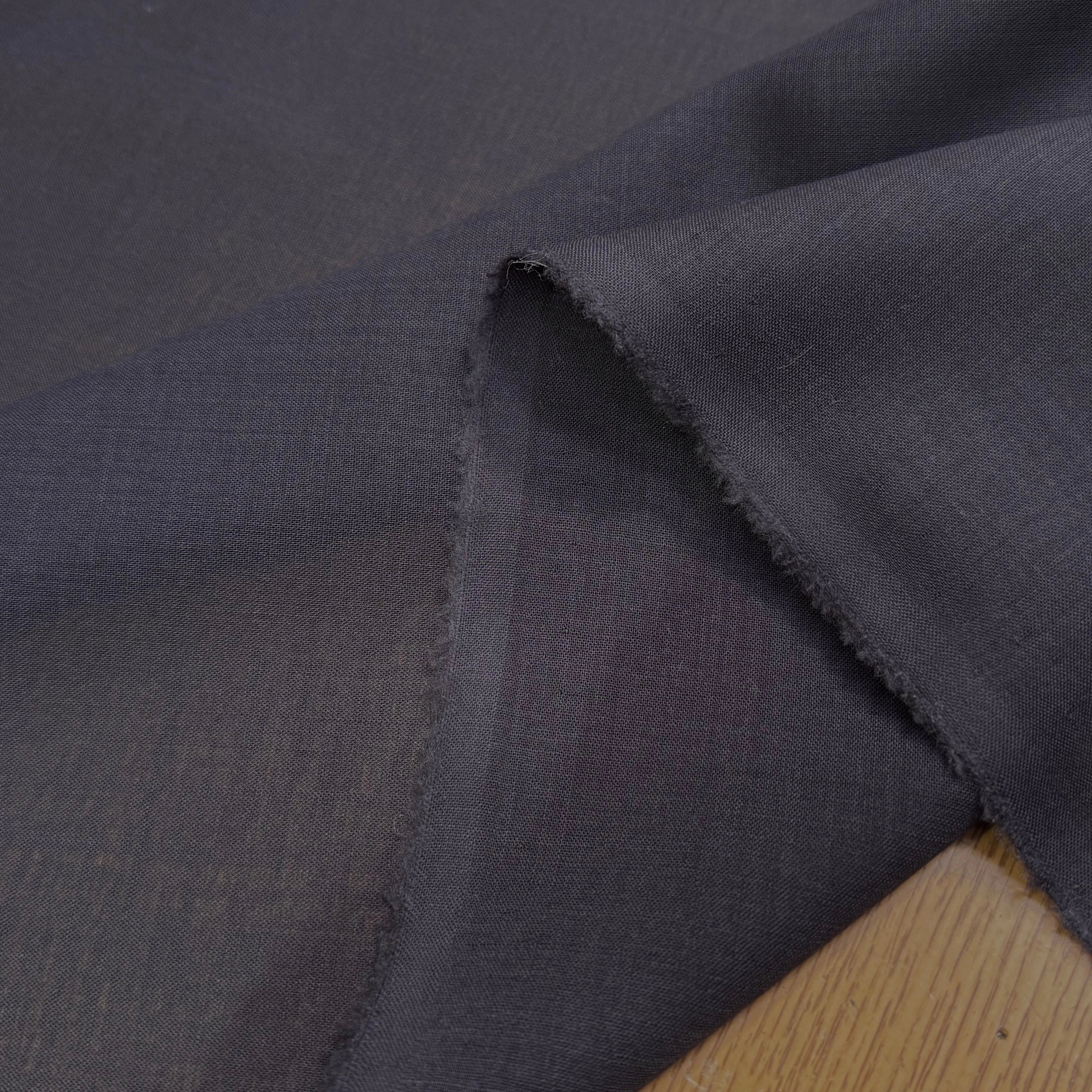 VOILE DE LAINE BELLE DENSITÉ NAVY GRIS 86% LAINE VIERGE - My Little Coupon