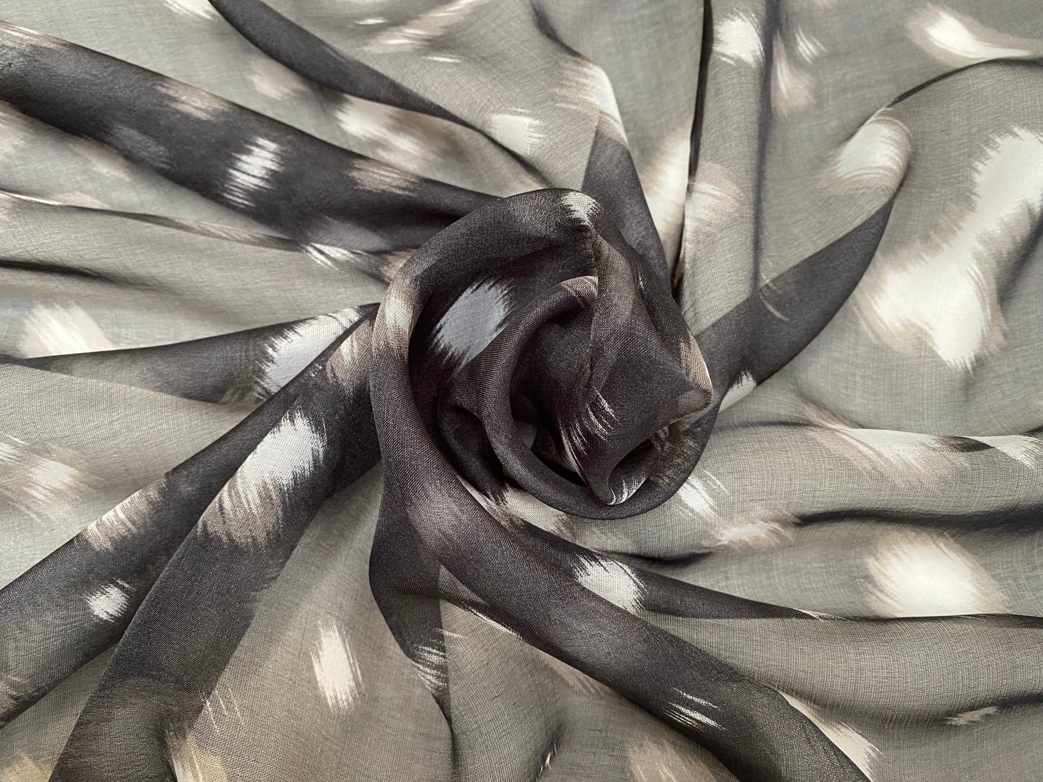 VOILE DE SOIE LEOPARD ABSTRAIT YAKOI - My Little Coupon