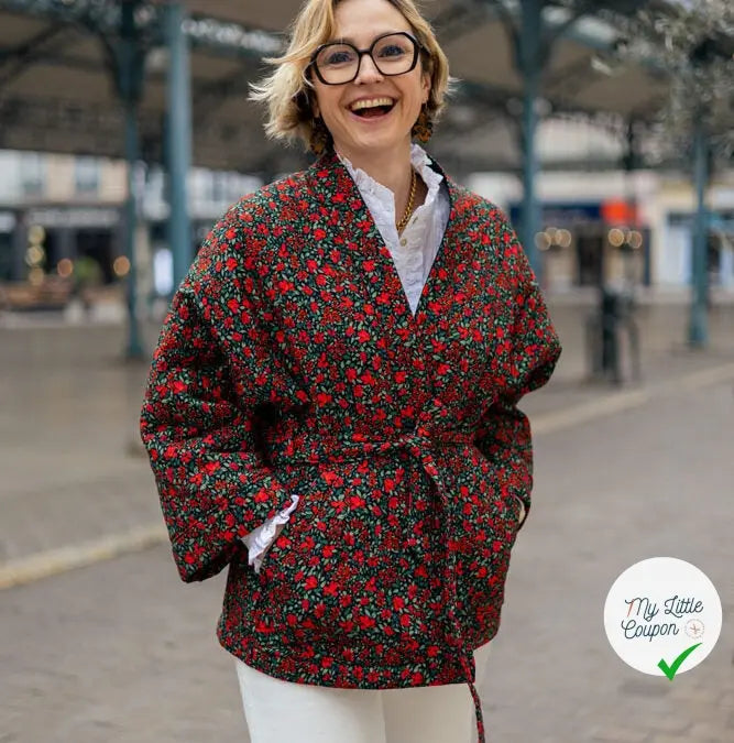 Veste Kimono Hiro - Tailles S à XXL - My Little Coupon