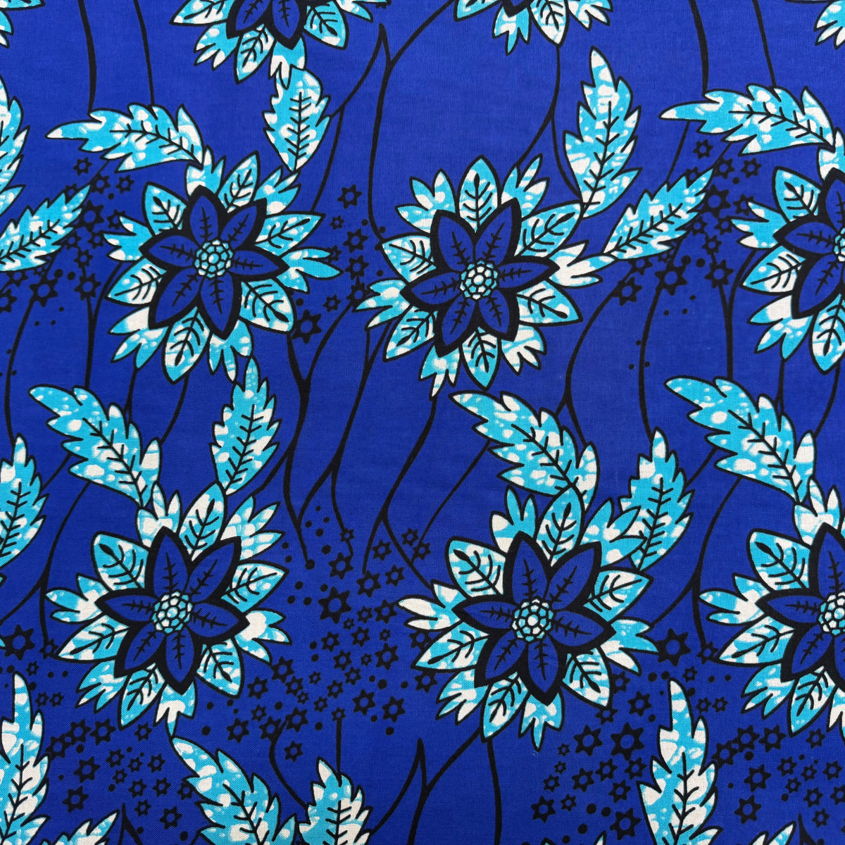 WAX COTON 82104 BLEU 112 CM - My Little Coupon