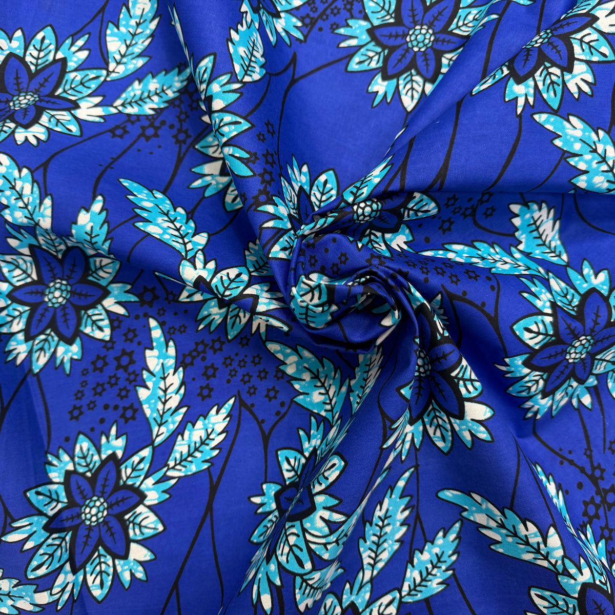 WAX COTON 82104 BLEU 112 CM - My Little Coupon