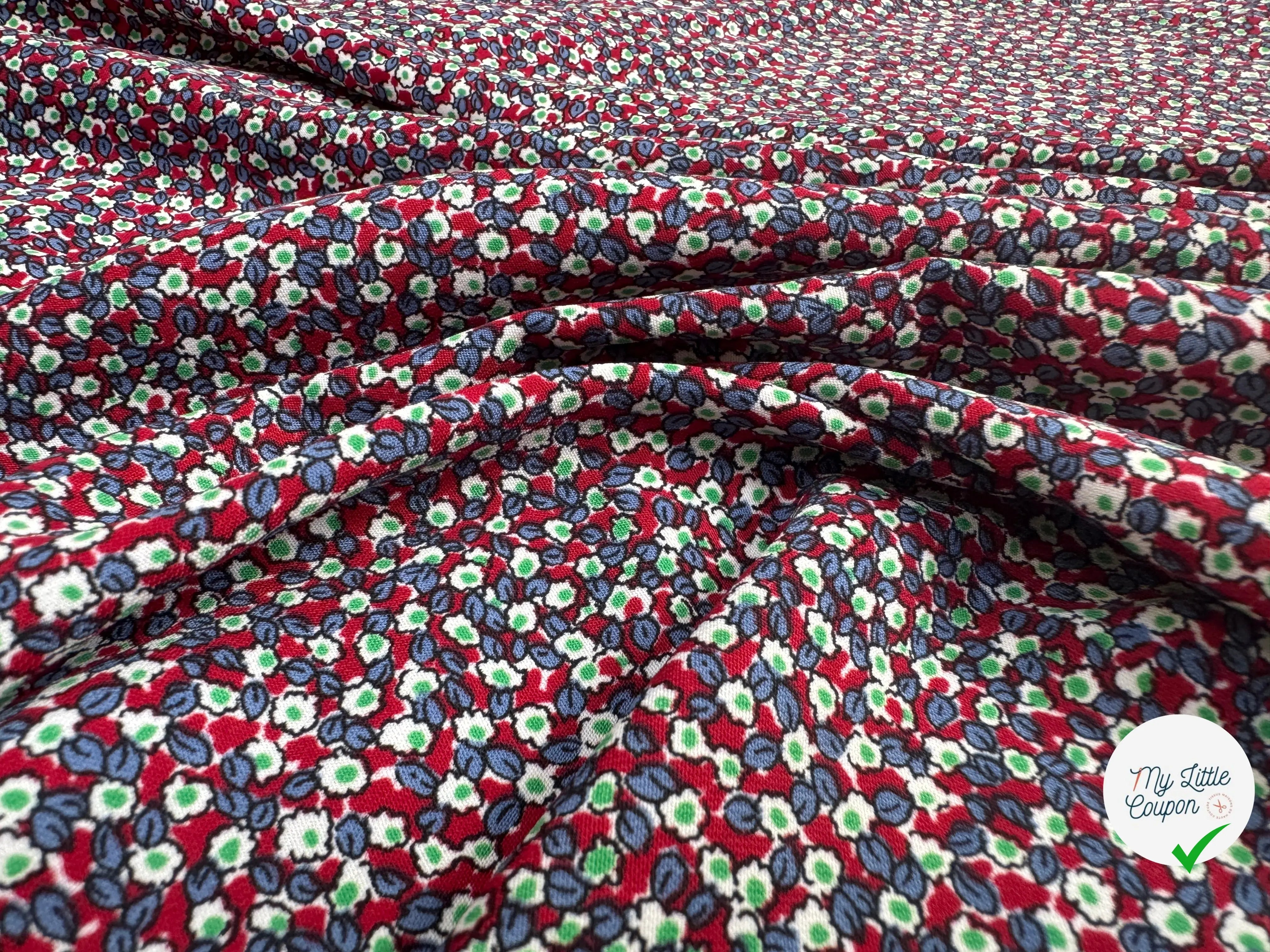 WOOLPEACH MINI FLEURS ROUGE ET BLEU - My Little Coupon