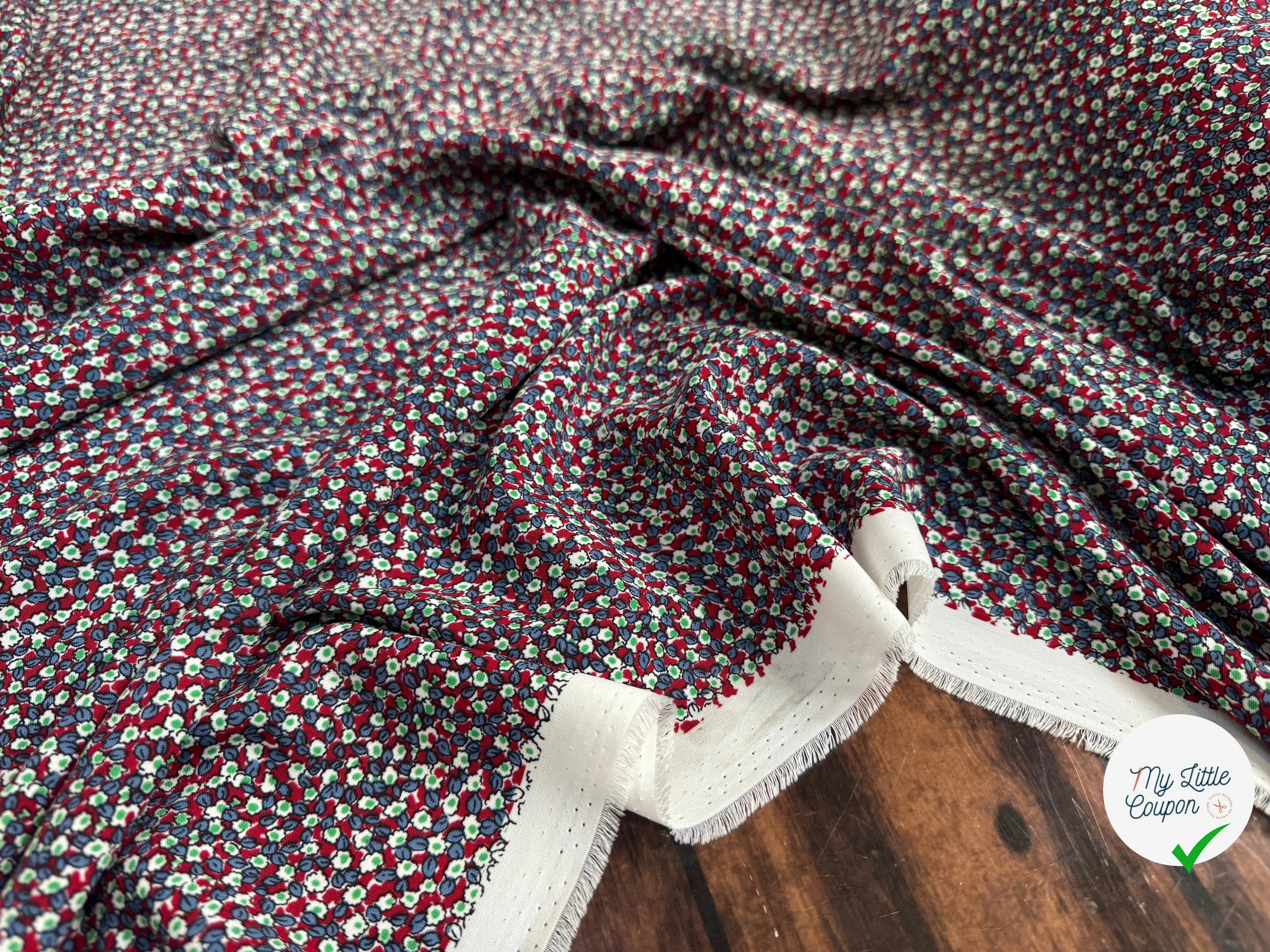 WOOLPEACH MINI FLEURS ROUGE ET BLEU - My Little Coupon
