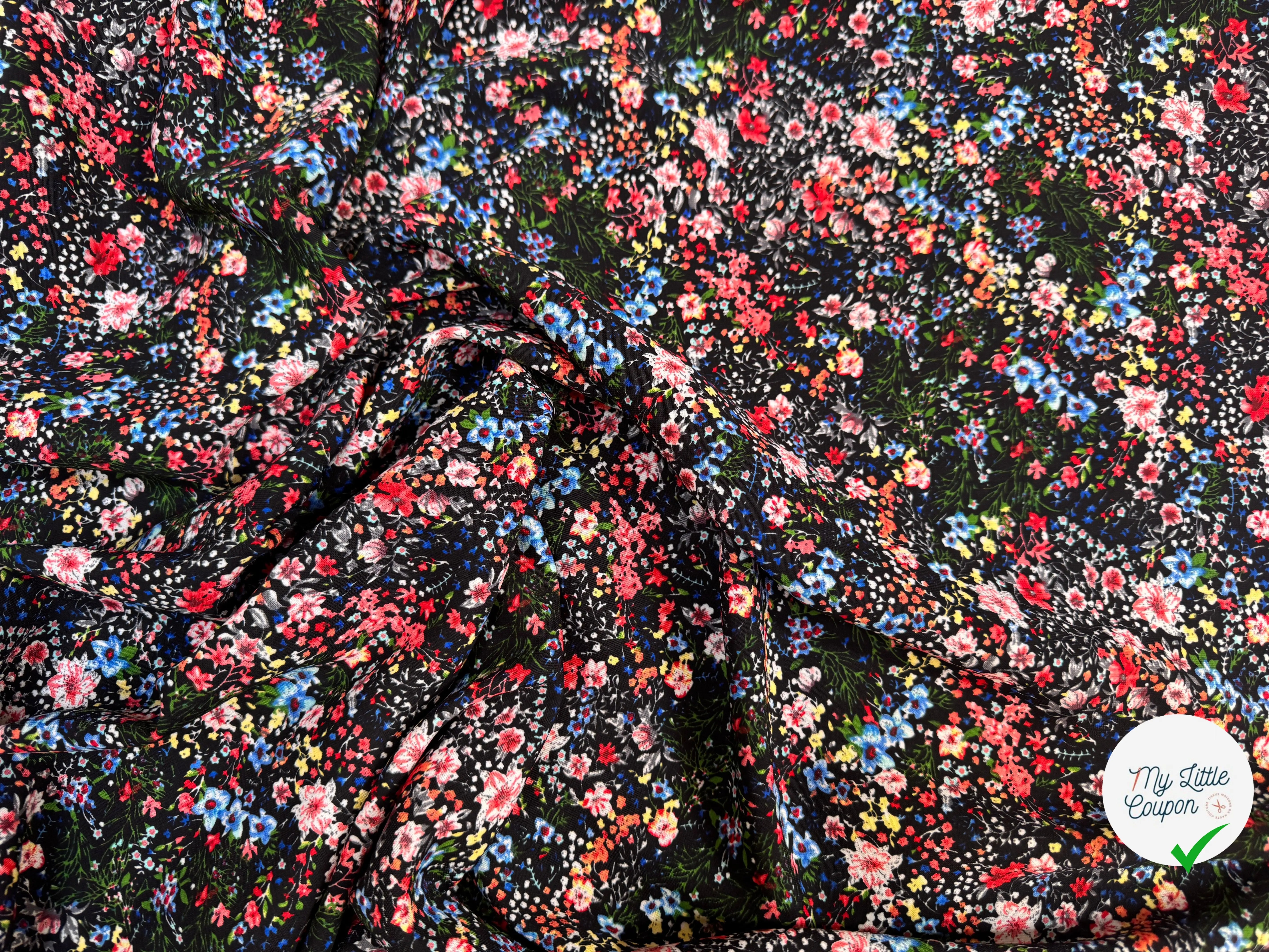 WOOLPEACH MONDE FLEURI ROSE & BLEU - My Little Coupon