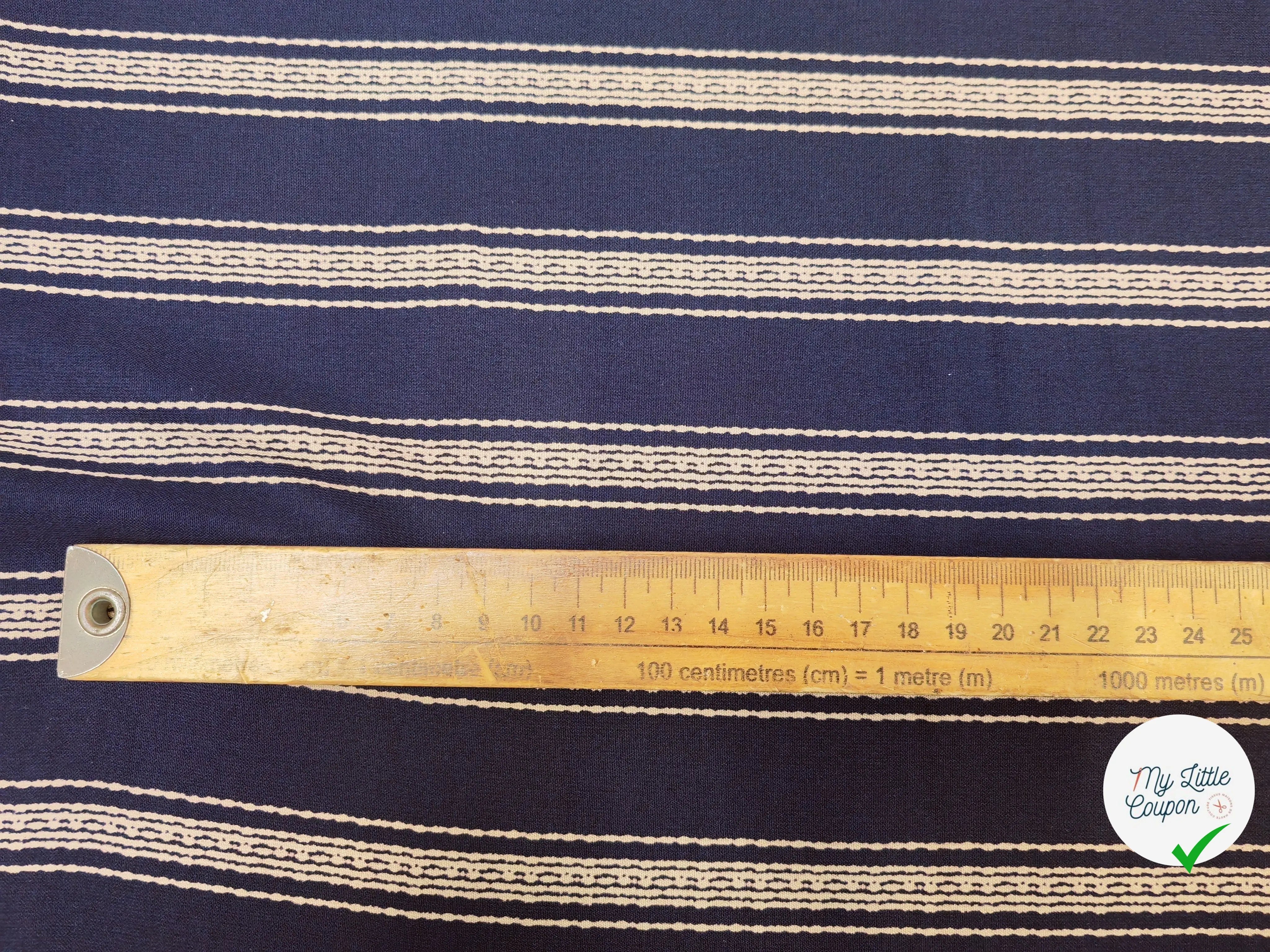 WOOLPEACH RAYURE FOND BLEU - My Little Coupon