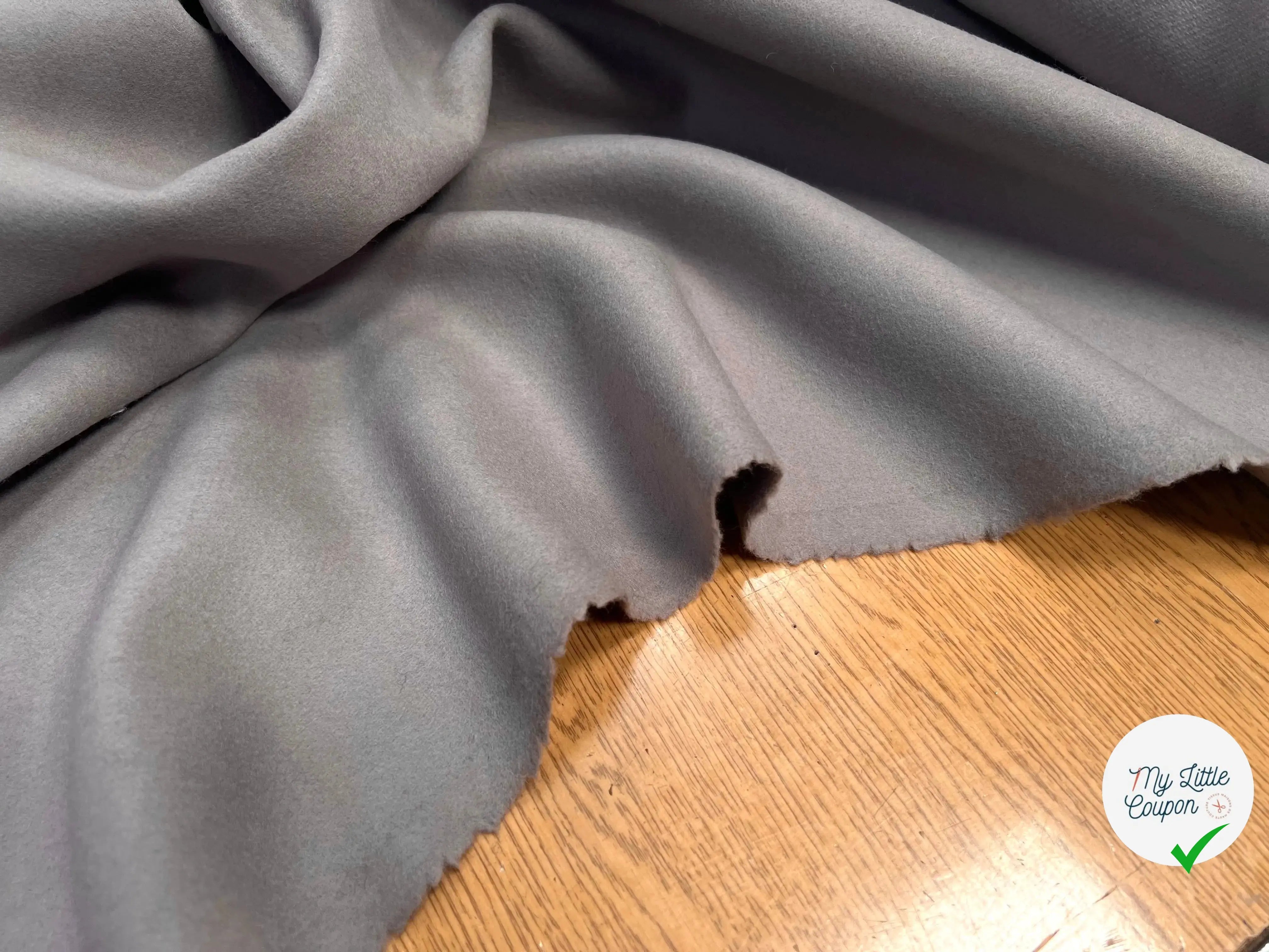 LAINAGE CABAN SOUPLE UNI GRIS TAUPE ULTRA DOUX - My Little Coupon