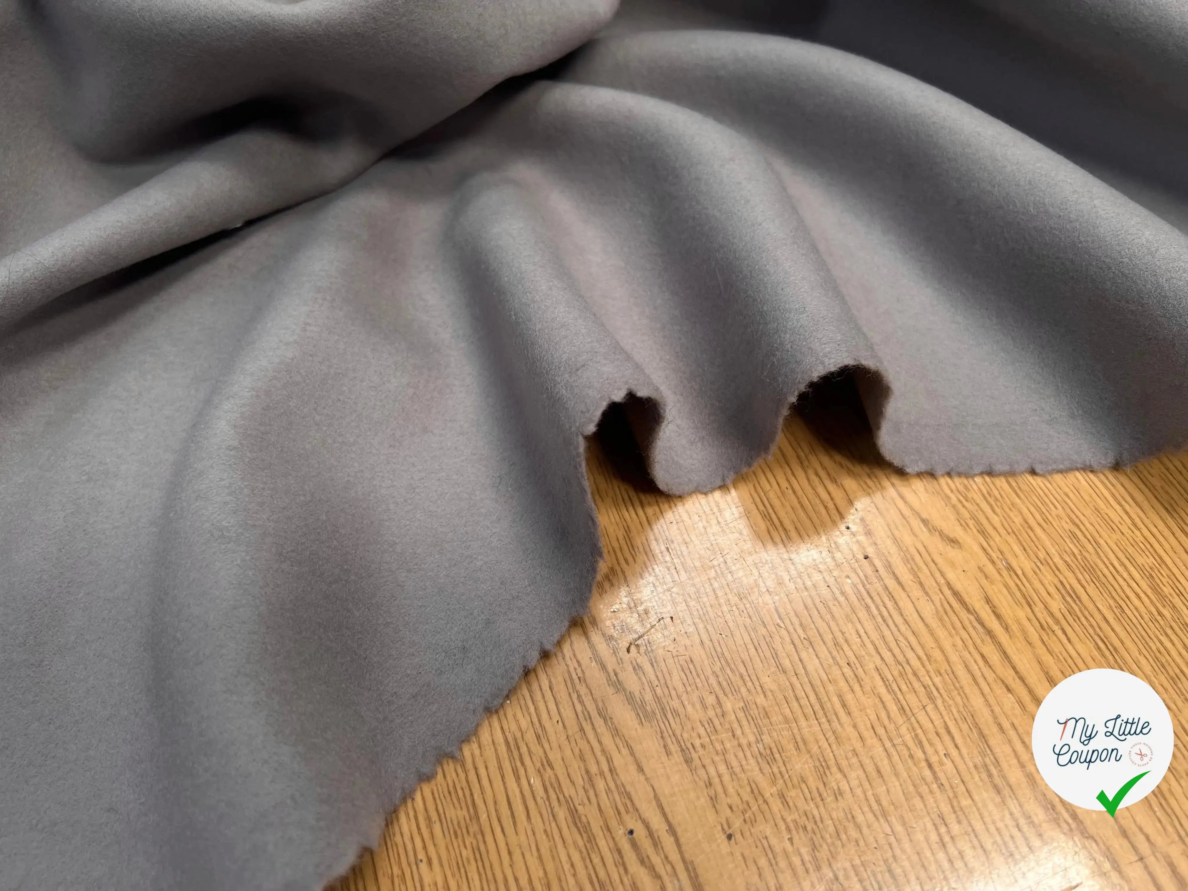 LAINAGE CABAN SOUPLE UNI GRIS TAUPE ULTRA DOUX - My Little Coupon