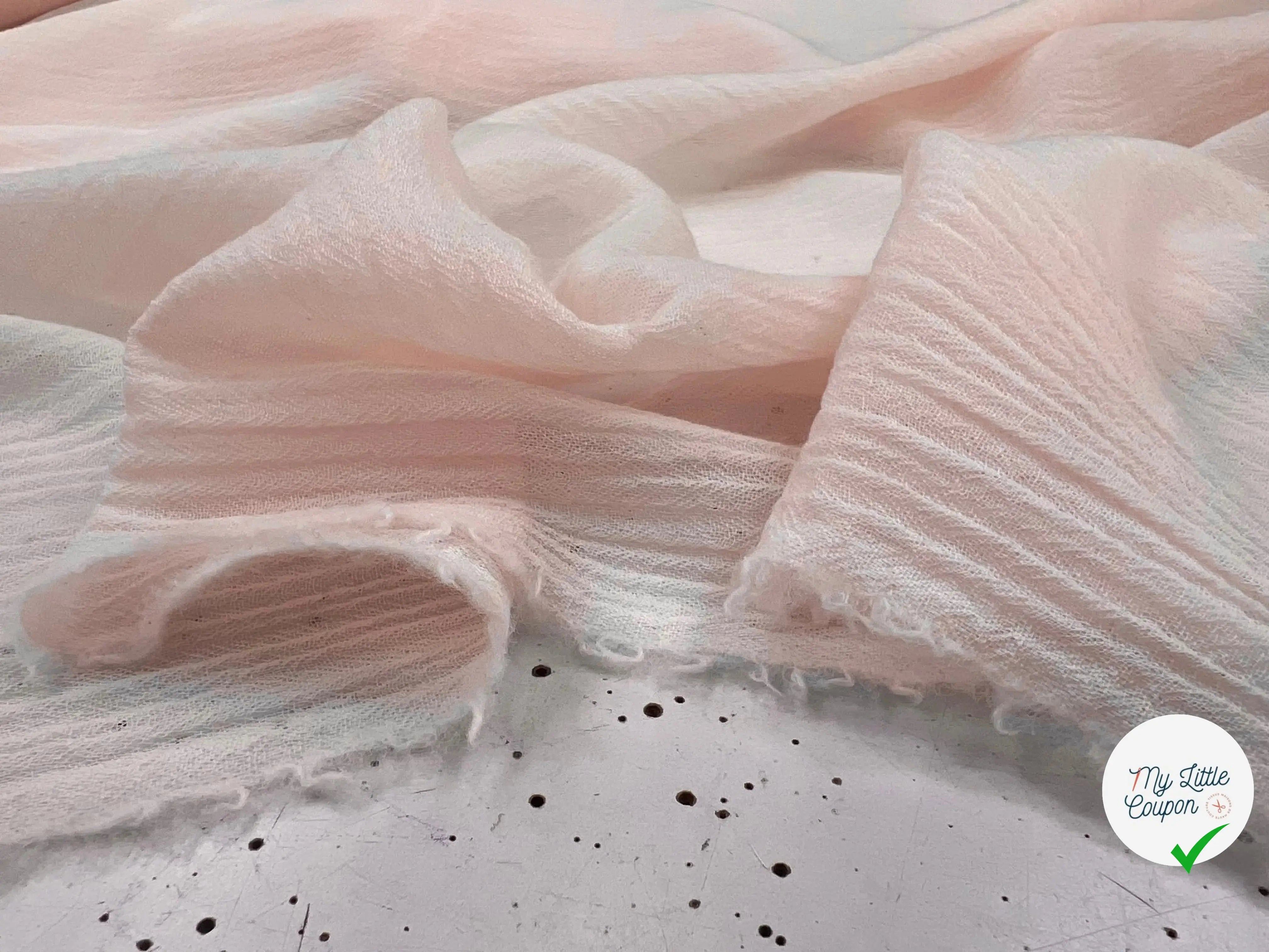 LOWER IMPACT WOOL GAUZE, Pansy Pink - My Little Coupon