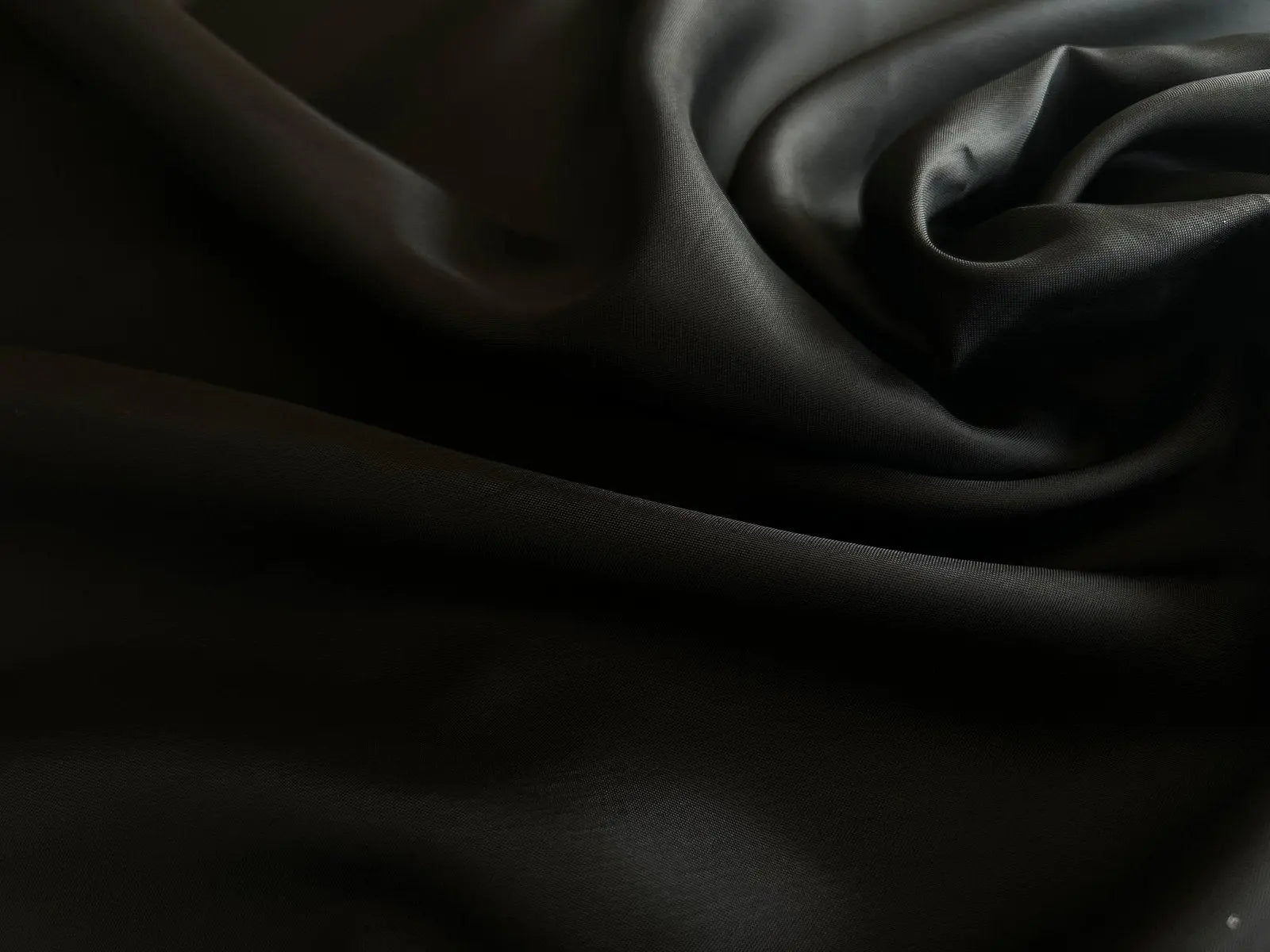 DOUBLURE TAFFETAS NOIRE - coupon de tissu de 3 mètres - My Little Coupon - tissu - coudre