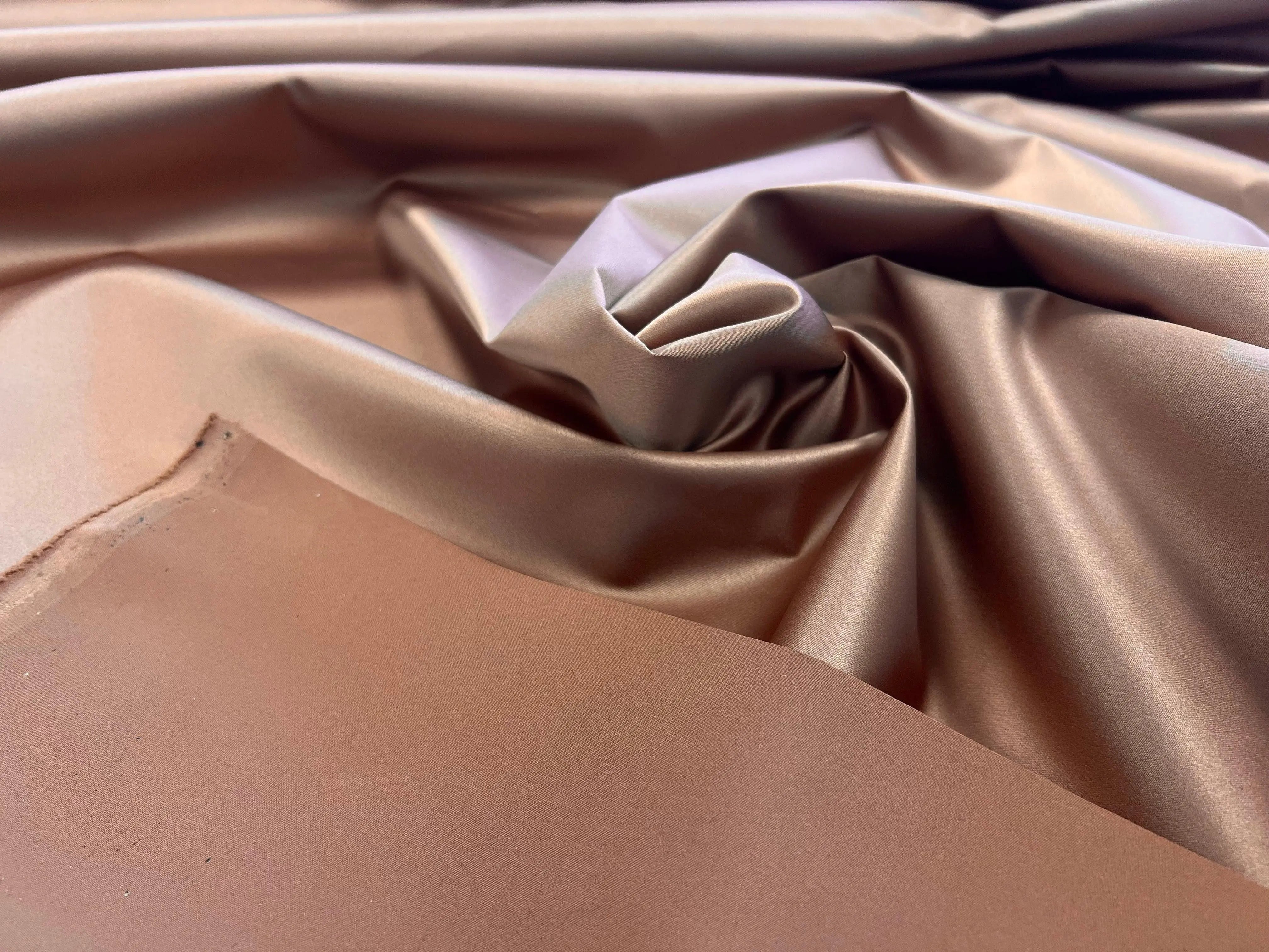 TOILE ENDUITE MARRON GLACÉ - coupon de 3 mètres - My Little Coupon - tissu - coudre