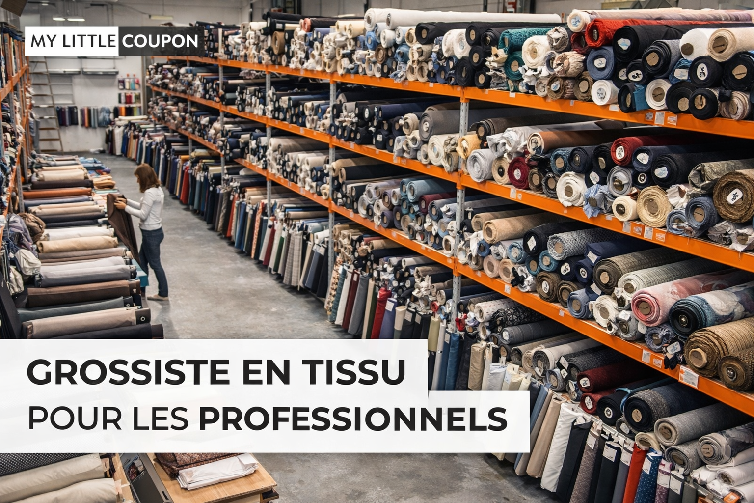 My Little Coupon, aussi grossiste en tissu pour les professionnels