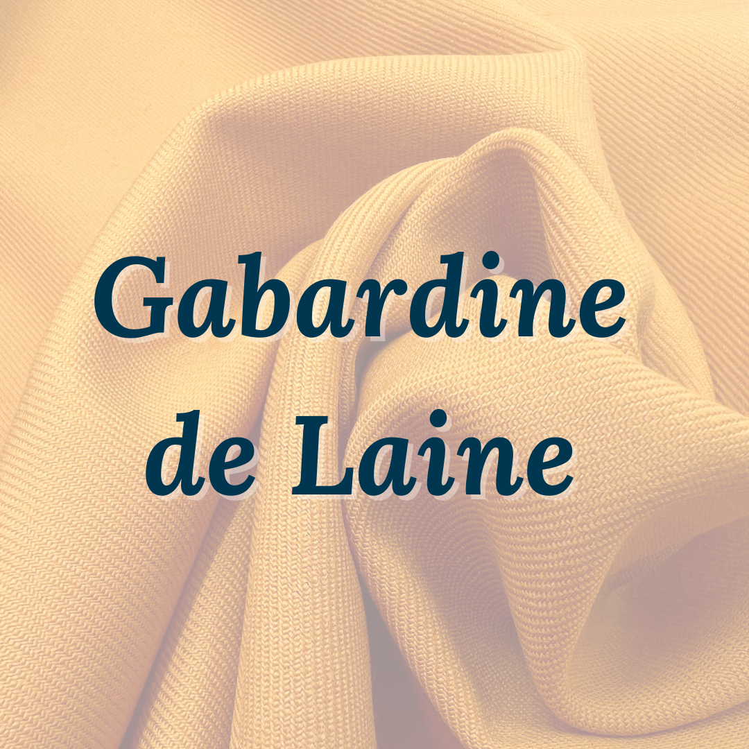 La gabardine de laine, élégante, luxueuse & bien pratique