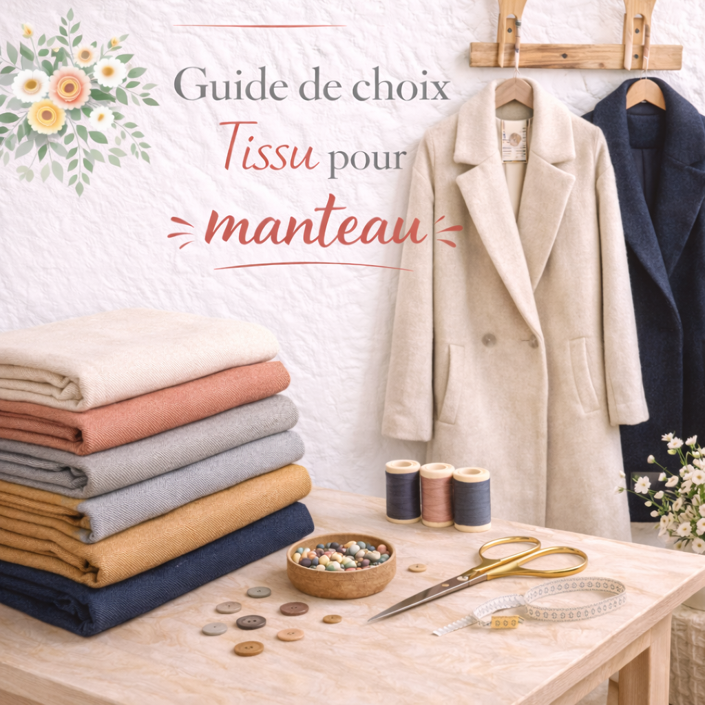 Quel tissu choisir pour coudre le manteau parfait ?