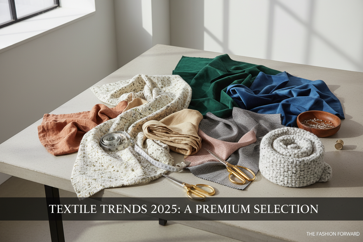 Tendances textiles 2025 : les matières qui font la mode cette année