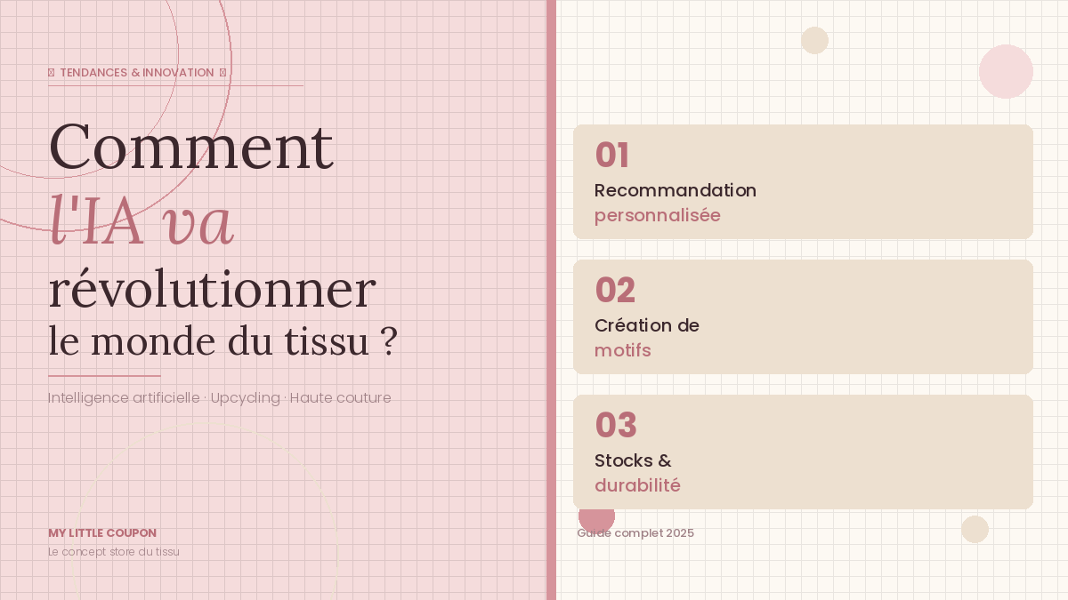 IA et TISSUS 