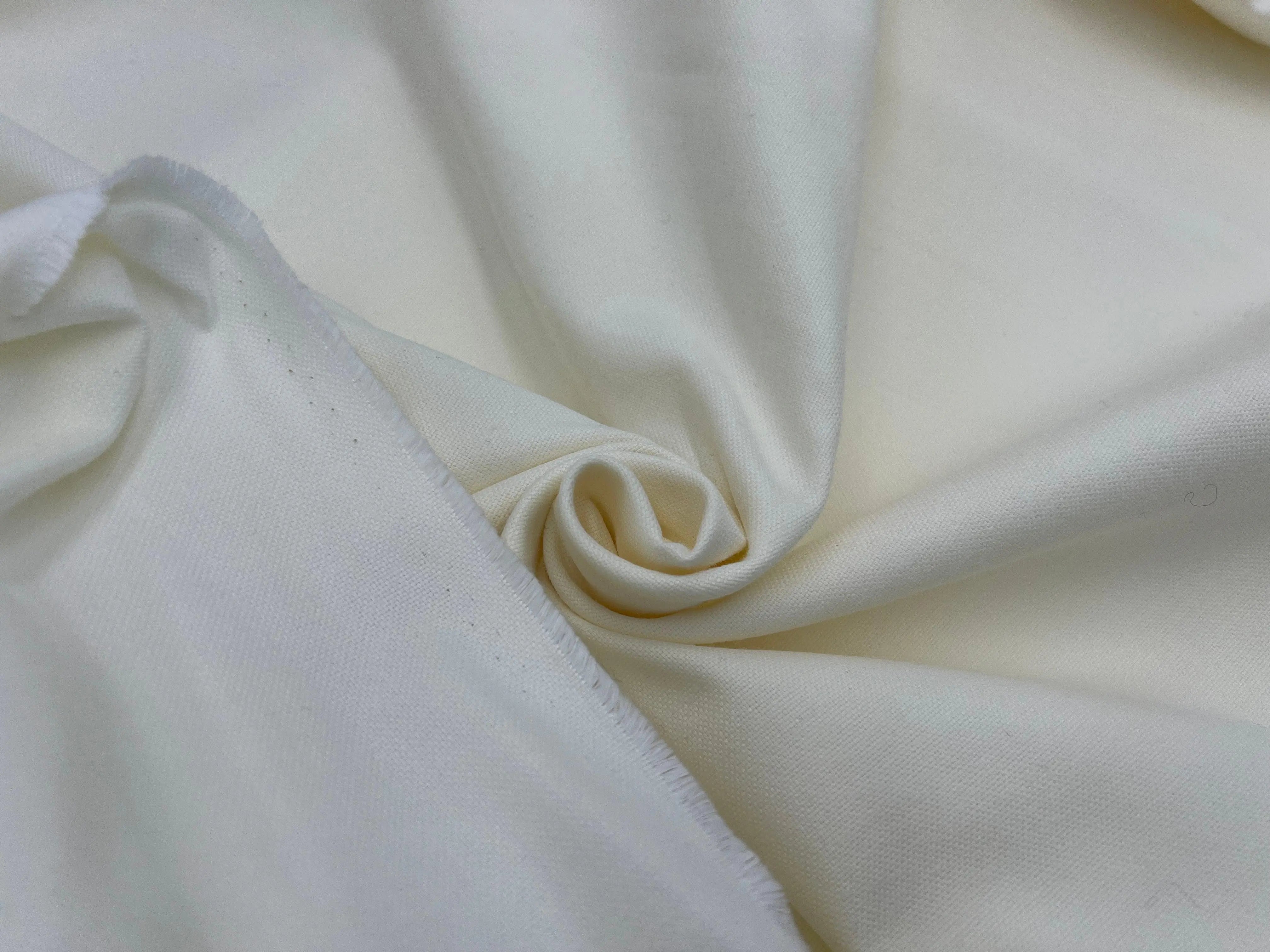 BACHETTE DE COTON BLANC CASSÉ - My Little Coupon - tissu - coudre