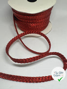 BANDE FANTAISIE ROUGE BRILLANT 7MM - My Little Coupon
