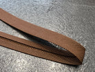BIAIS MARRON EFFET DRILL 100% viscose 14mm - My Little Coupon