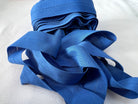 BIAIS PLAT ÉLASTIQUE LINGERIE 23mm bleu - My Little Coupon