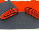 BORD CÔTE BI-GOÛT ORANGE/MARINE NAVY 103x11cm - My Little Coupon