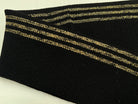 BORD CÔTE NOIR LUREX DORÉ 50X9,5cm - My Little Coupon