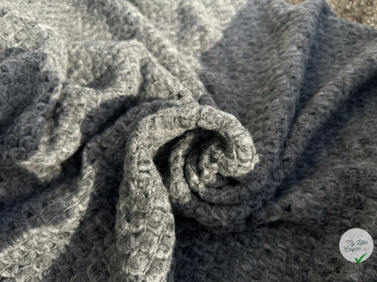 BOUCLETTE ALVÉOLÉE GRIS CHINÉ MSO