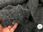 BOUCLETTE FAÇON TRICOT GRIS VERT - My Little Coupon - tissu - coudre
