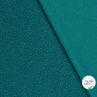 Bouclette stretch unie bleu canard